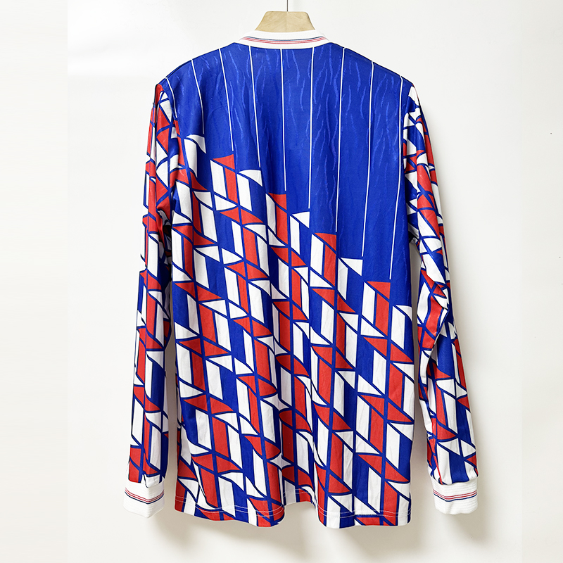 Retro Ajax 1990 Away Long Sleeve Jersey - UnitedFutballJersey