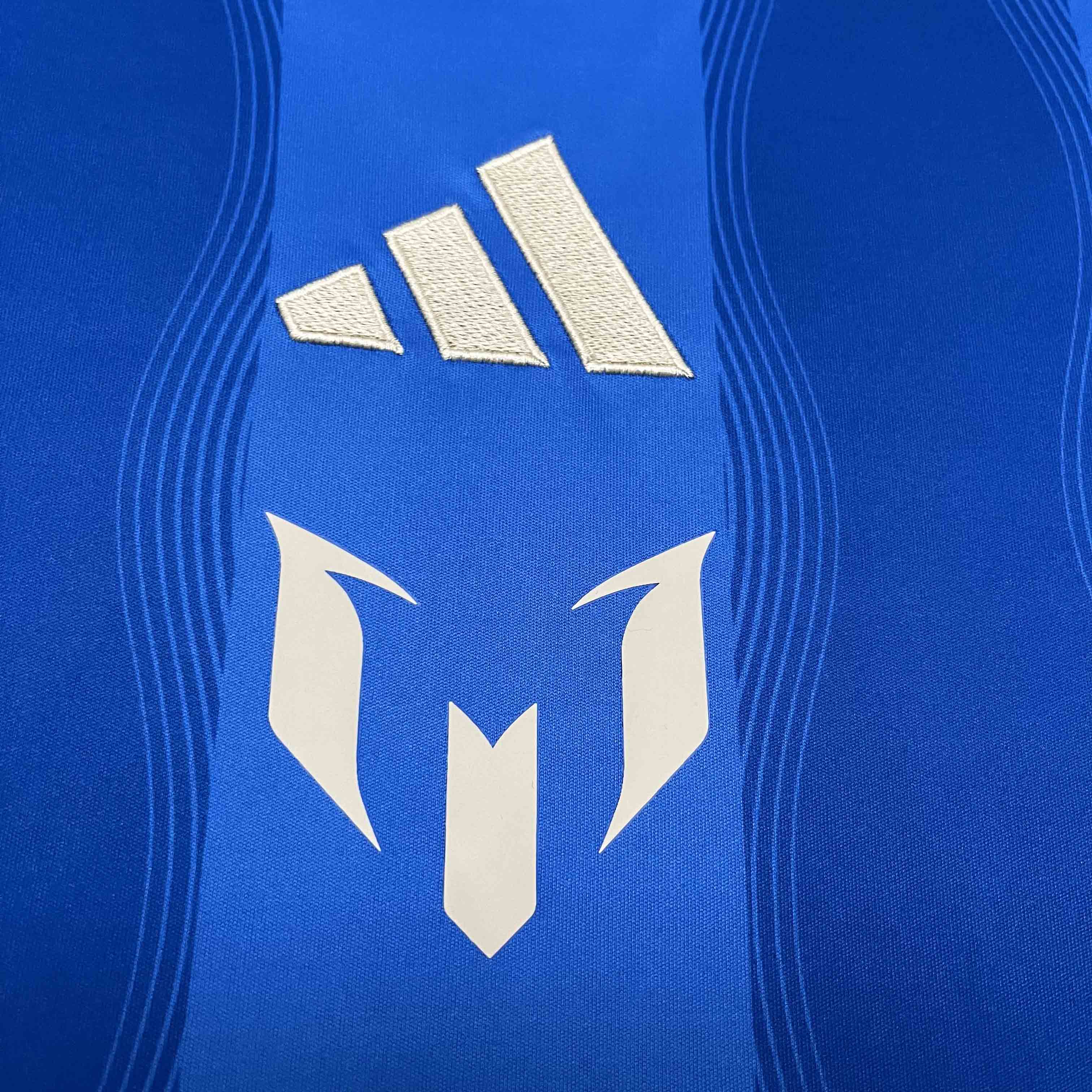 Argentina M-E-.S-S-I 2024 Blue Training Jersey - Fans Version - UnitedFutballJersey
