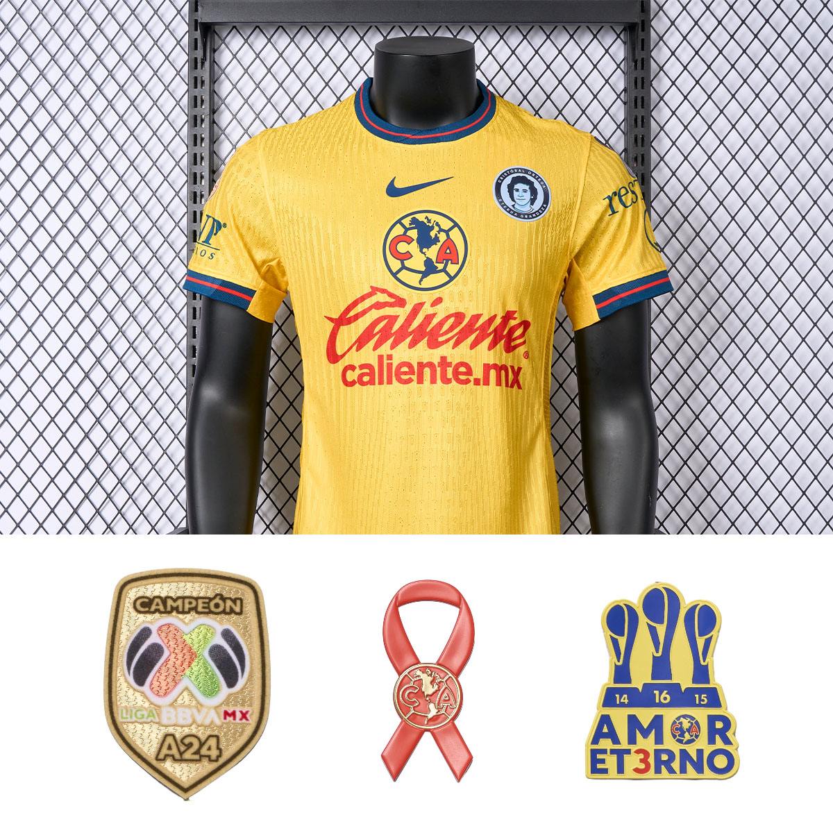 Club América 24-25 Home Jersey - Player Version - UnitedFutballJersey
