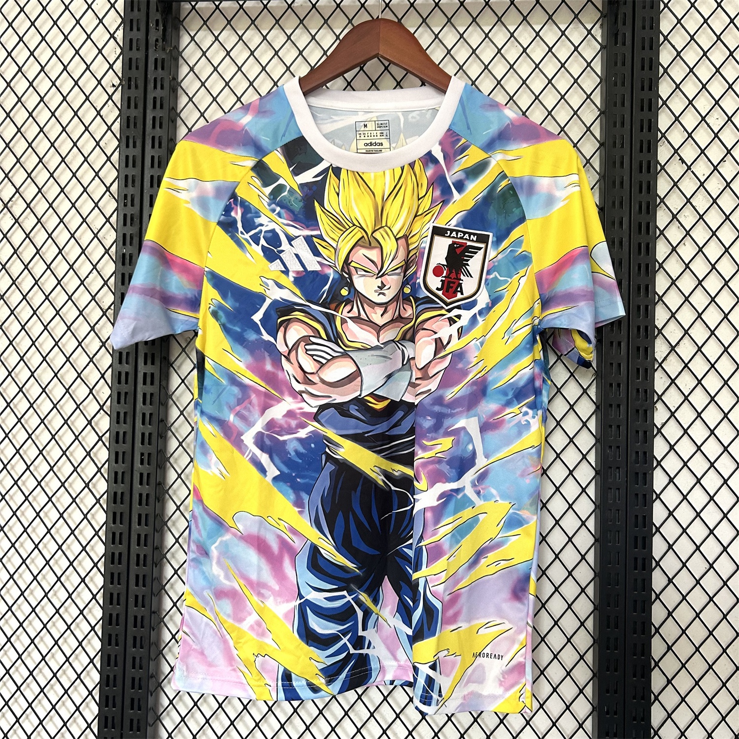 Japan 25-26 Blonde Super Saiyan Special Jersey - Fans Version - UnitedFutballJersey