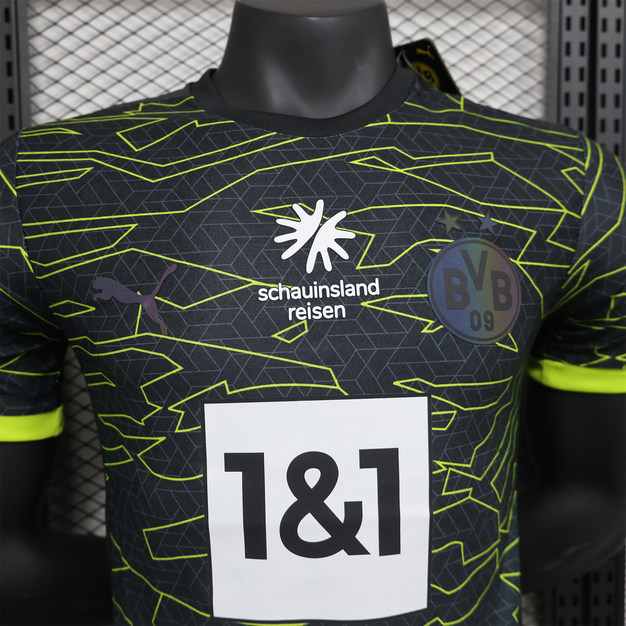 Dortmund 24-25 E-football Team Black Special Jersey - Player Version - UnitedFutballJersey