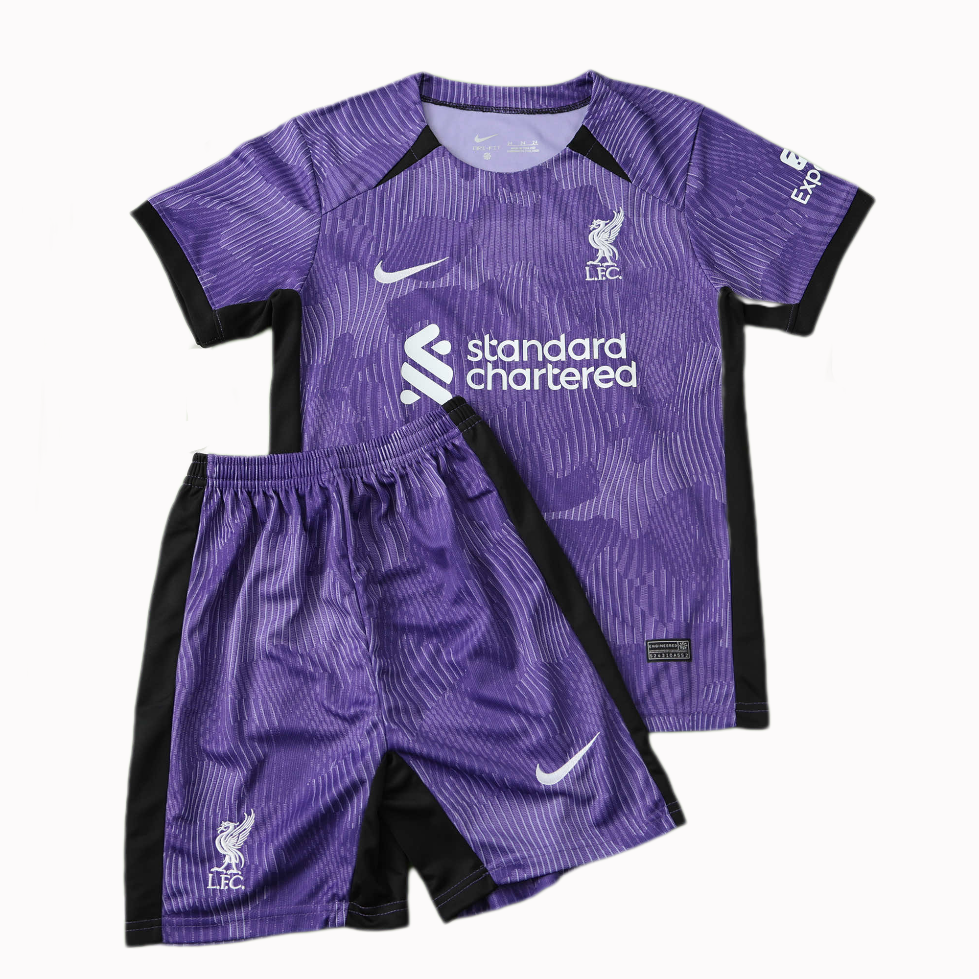 Liver.pool 23-24 Third Kids Kit - UnitedFutballJersey