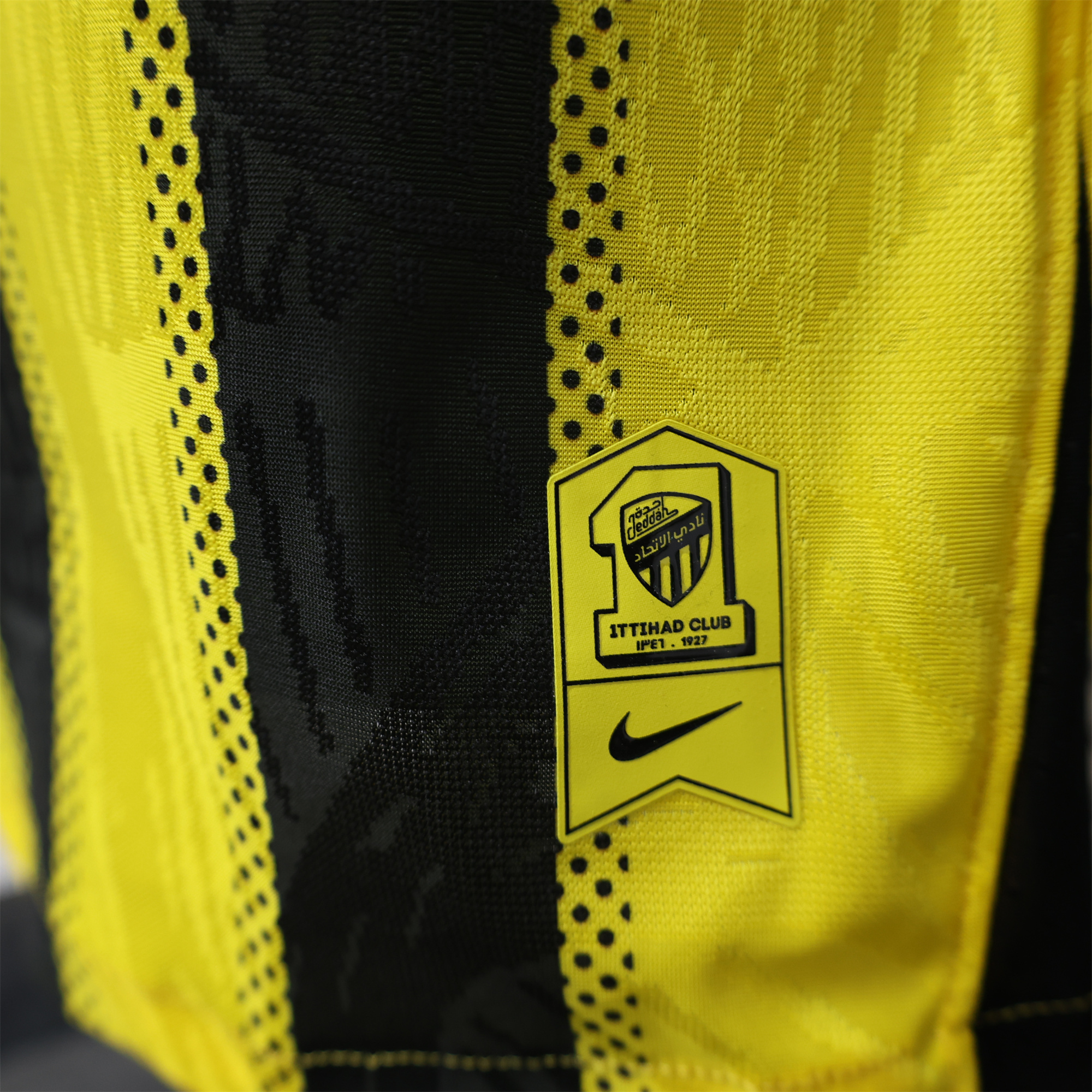 Al Ittihad Jeddah United 24-25 Home Jersey with New Sponsers - Player Version - UnitedFutballJersey
