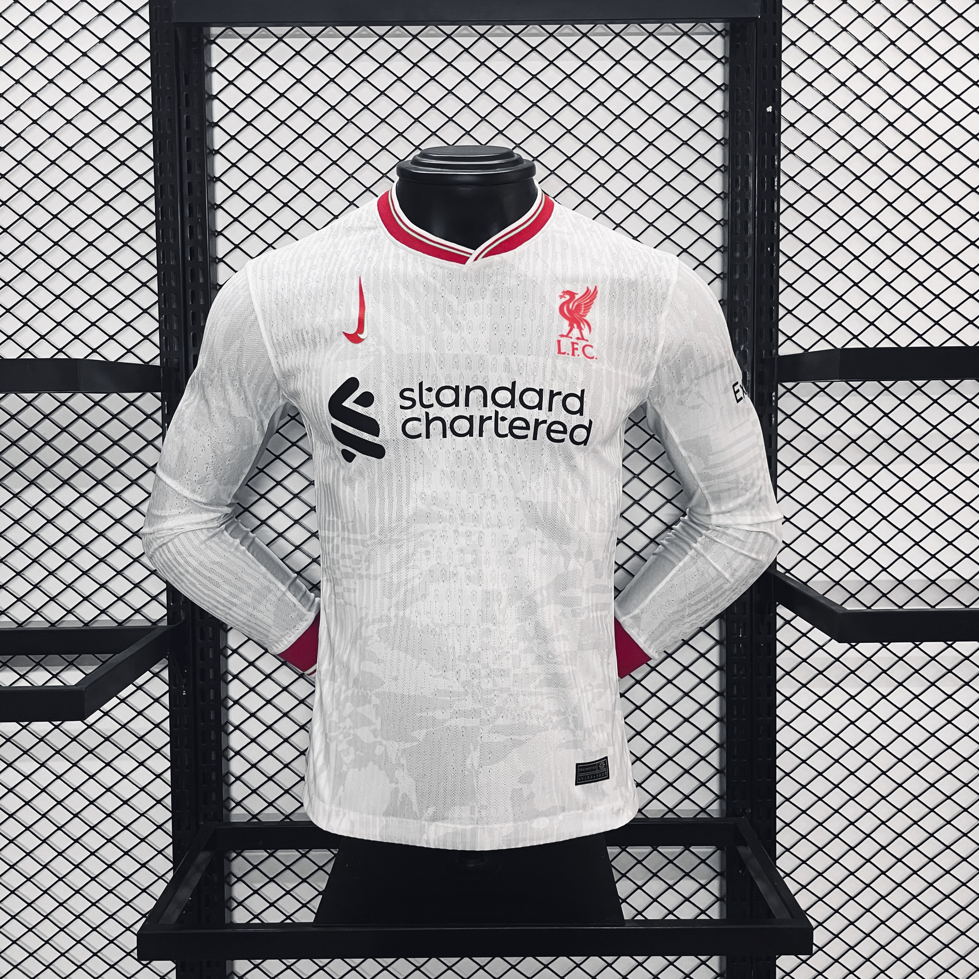 Liver.pool 24-25 Third Long Sleeve Jersey - Player Version - UnitedFutballJersey