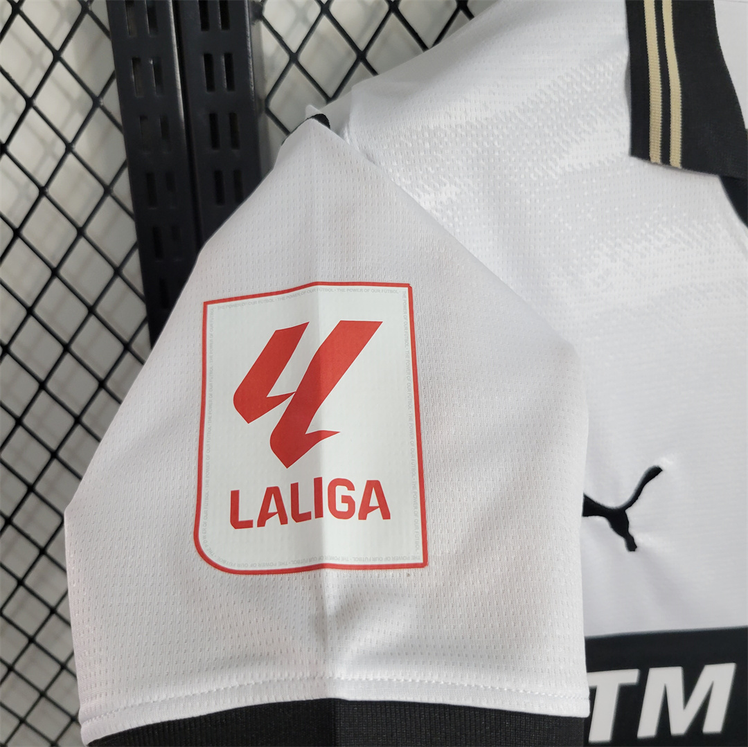 Valencia 23-24 Home Stadium Jersey - Fans Version - UnitedFutballJersey