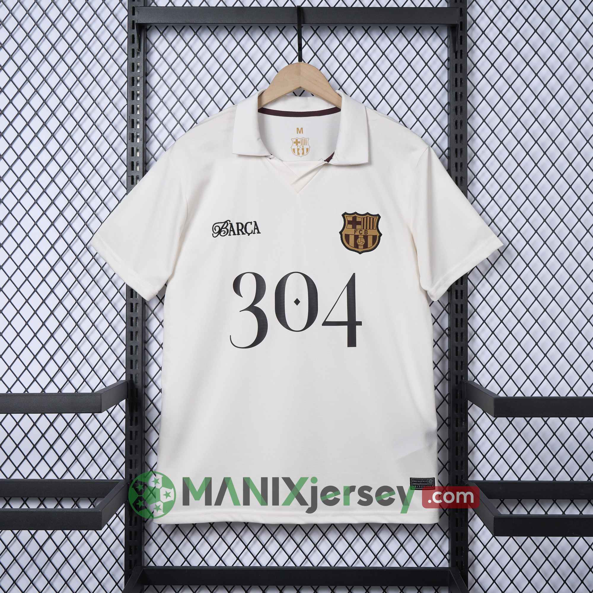 Barcelona 24-25 Yamal Anniversary White Jersey - Fans Version - UnitedFutballJersey