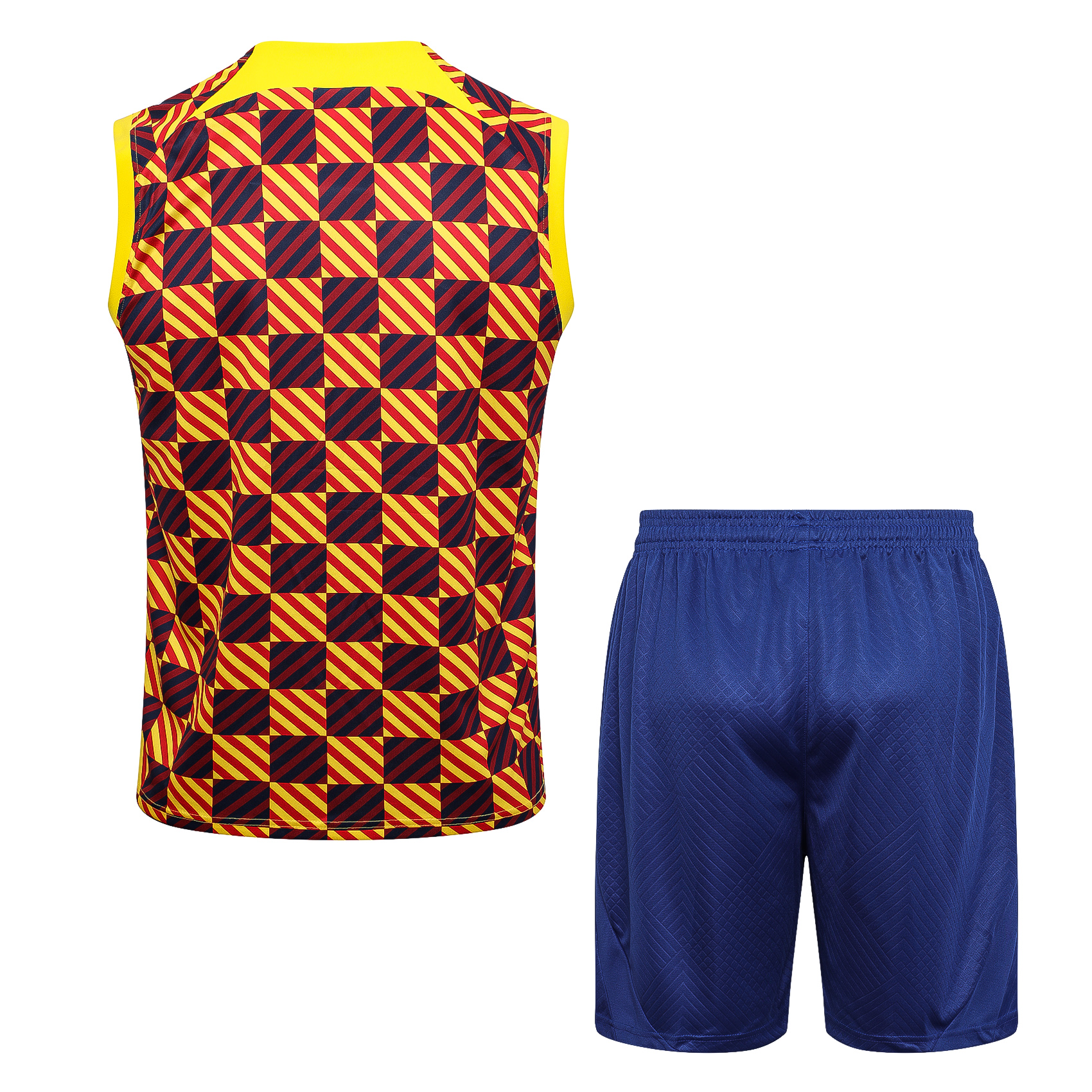23-24 B.A.R.S.A Yellow Player Vest Training Set - UnitedFutballJersey
