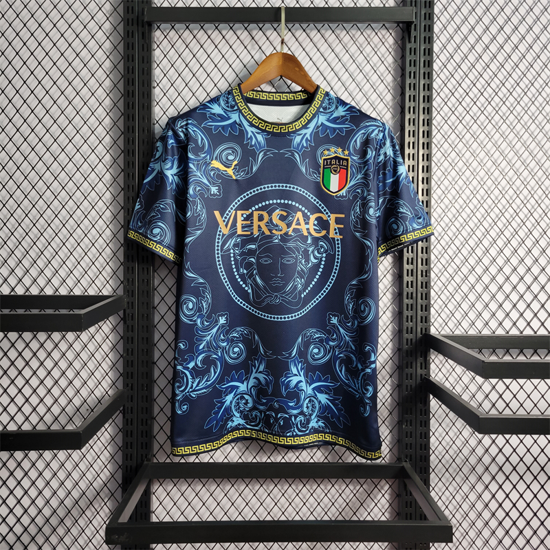 Italy X Versace Special Edition Jersey - Fans Version - UnitedFutballJersey
