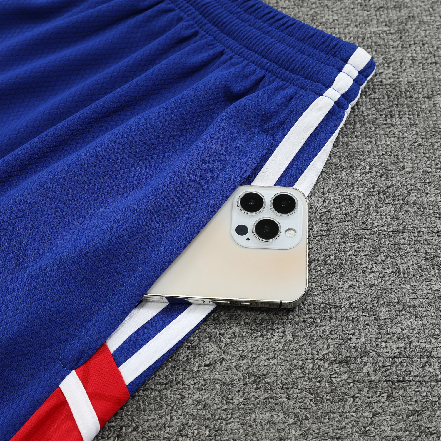 Bayern Munich 23-24 Red BlueTraining Vest Suit - UnitedFutballJersey