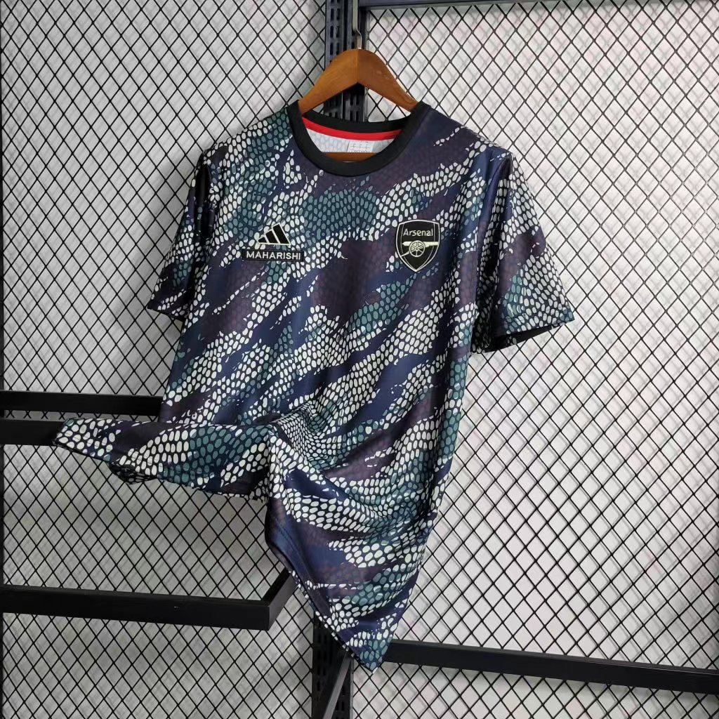 Arsenal x M.A.H.A R.I.S.H.I Limited Edition Jersey - Fans Version - UnitedFutballJersey