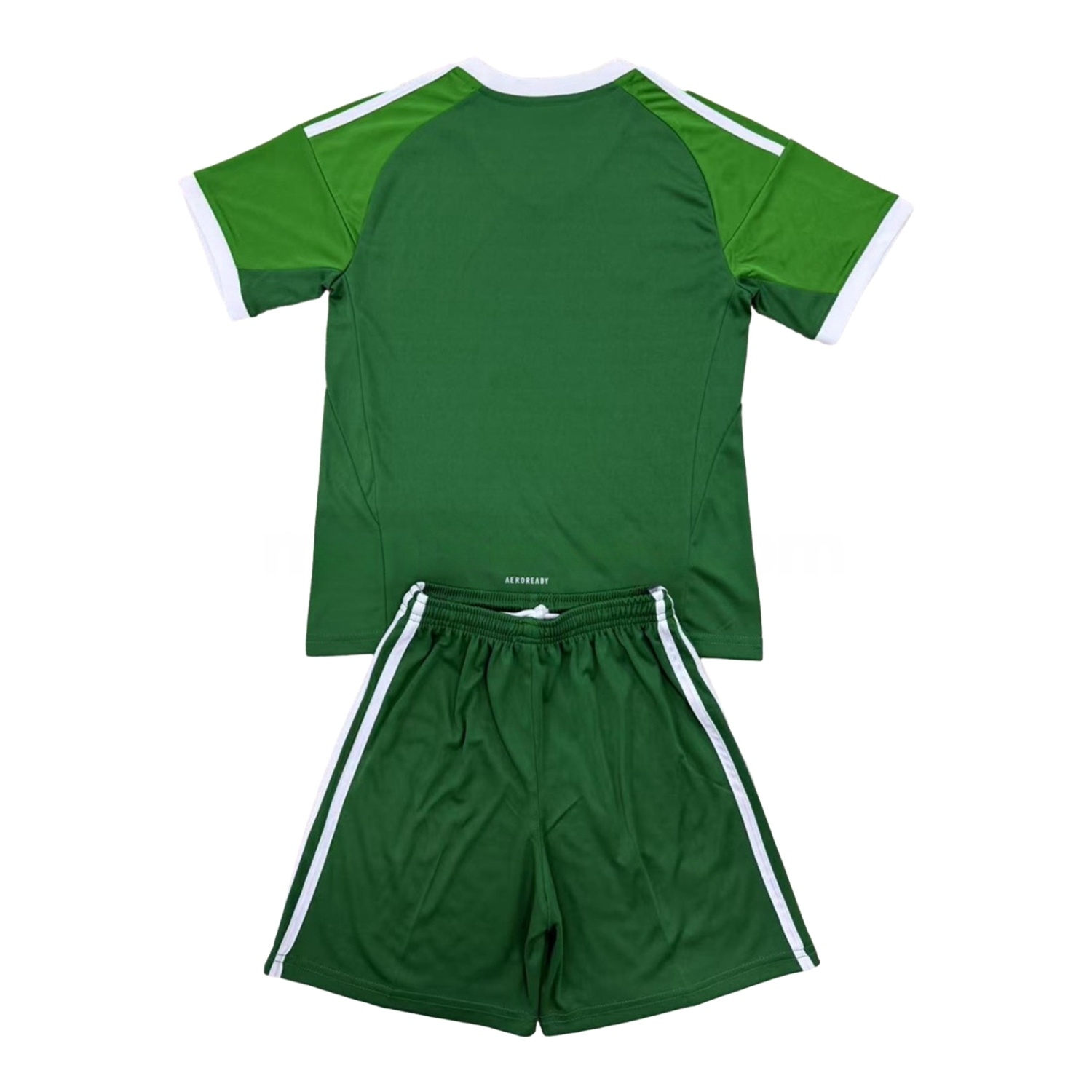 Mexico 2025 Throwback Trefoil Green Goalkeeper Men's Adult Jersey Set - Fans Version - UnitedFutballJersey