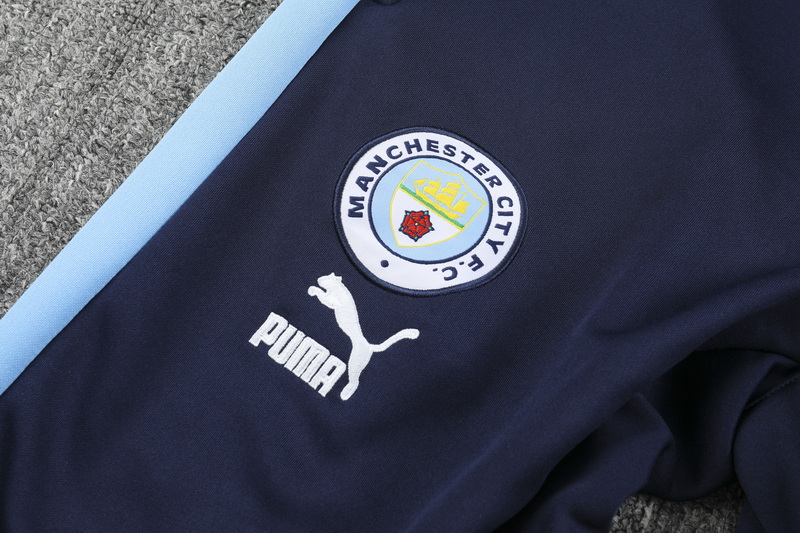 Manchester City 23-24 Jacket Training Tracksuit - Sky Blue - UnitedFutballJersey