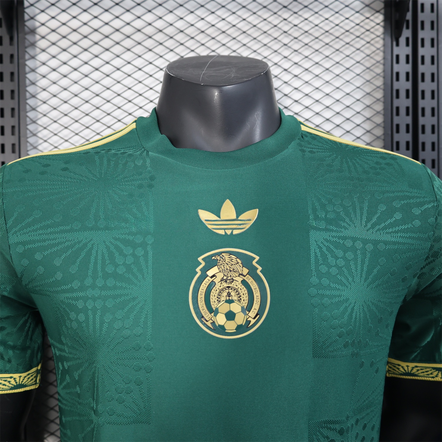 Mexico 2025 Gold Cup Special Edition Green Jersey - Player Version - UnitedFutballJersey