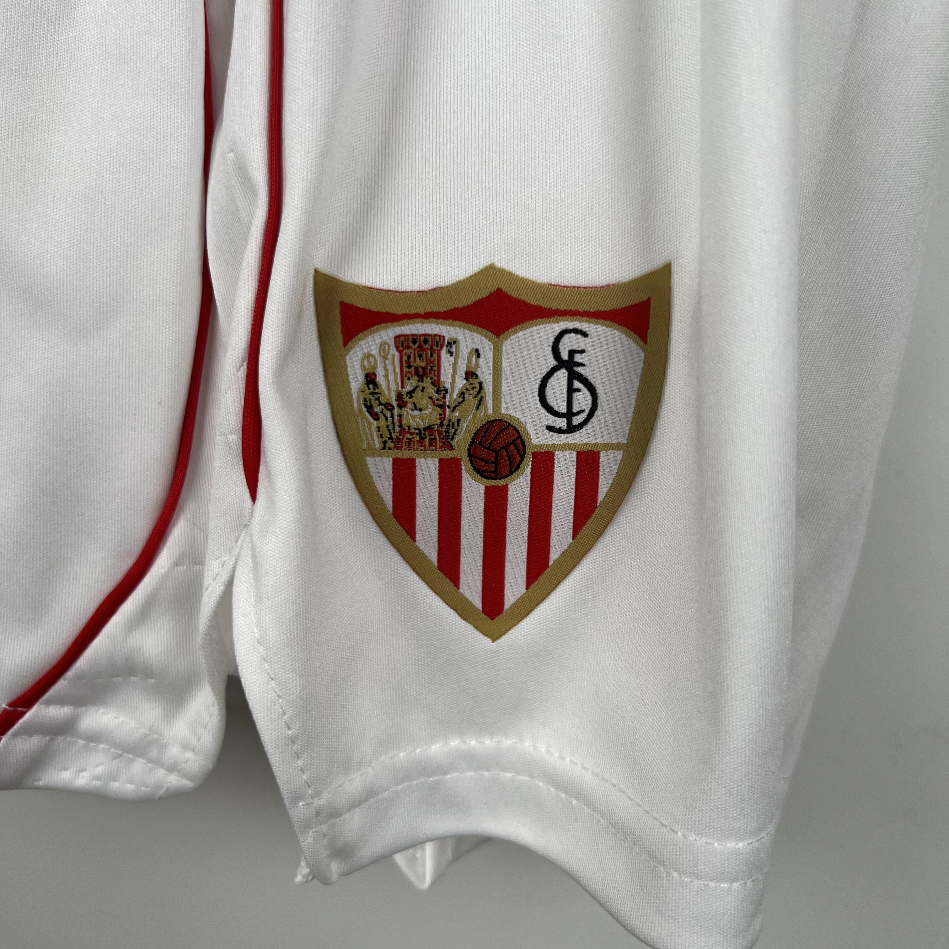 Sevilla 23-24 Home Stadium Kids Kit - UnitedFutballJersey