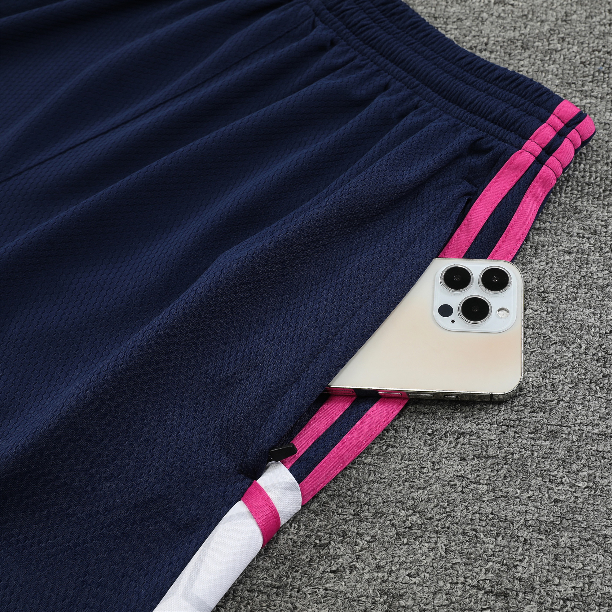 Arsenal 23-24 Player Vest Training Set White Pink - UnitedFutballJersey