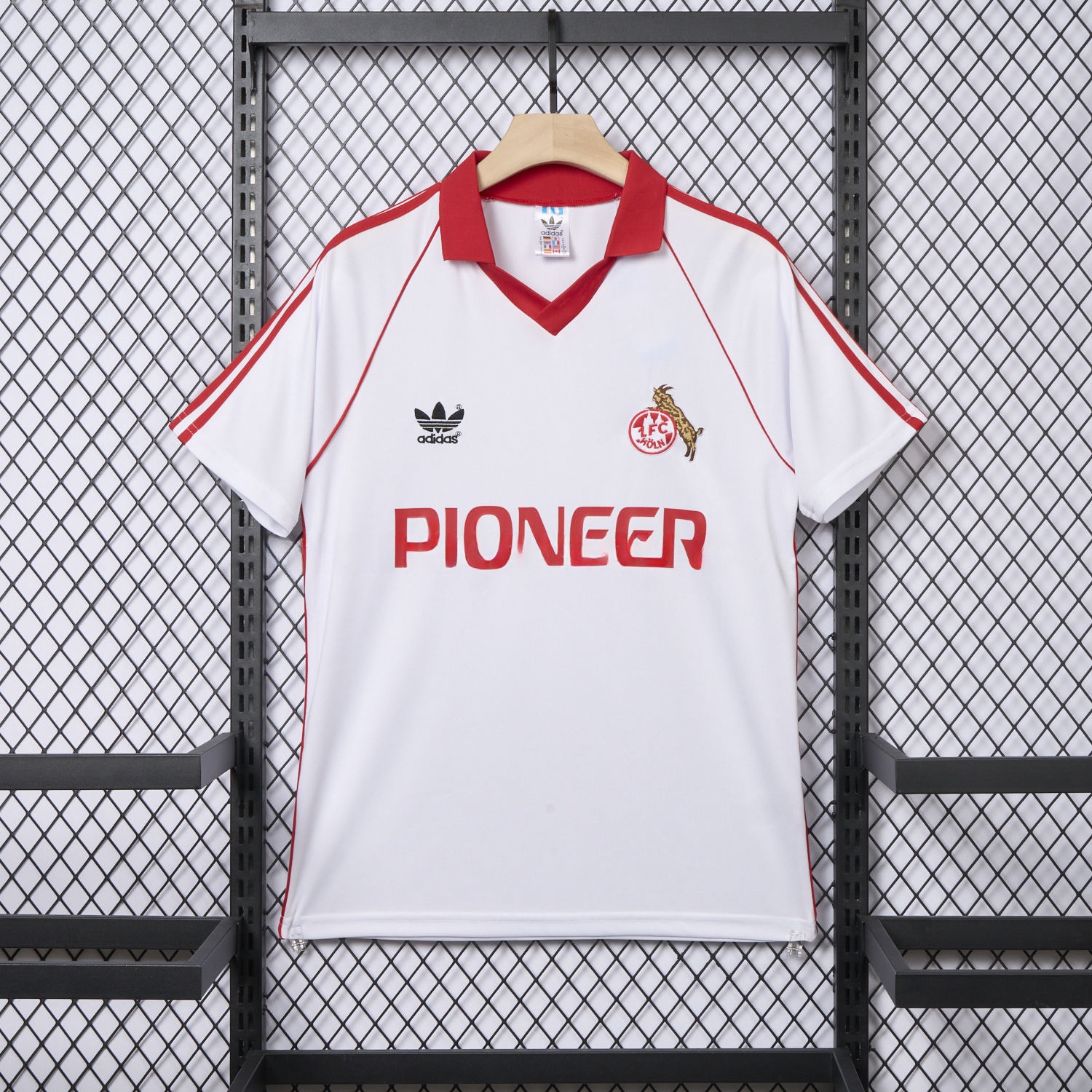 Retro 1. FC Köln 1980-81 Home Jersey - UnitedFutballJersey