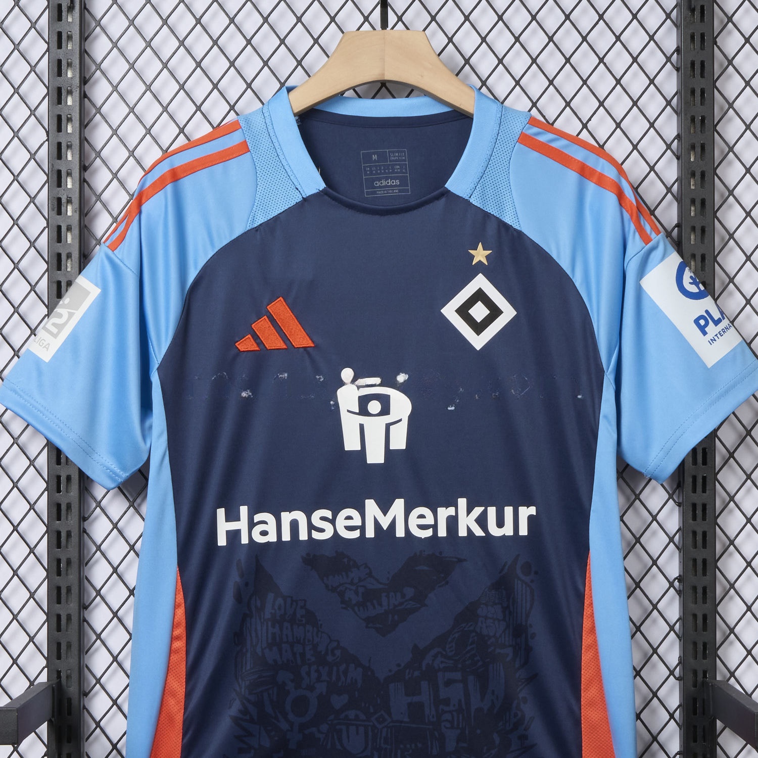 Hamburger SV 24-25 World Girls' Day Blue Special Jersey - Fans Version - UnitedFutballJersey