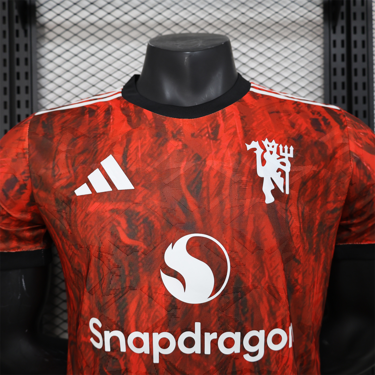 Manchester United 24-25 Red Fire Special Edition Jersey - Player Version - UnitedFutballJersey