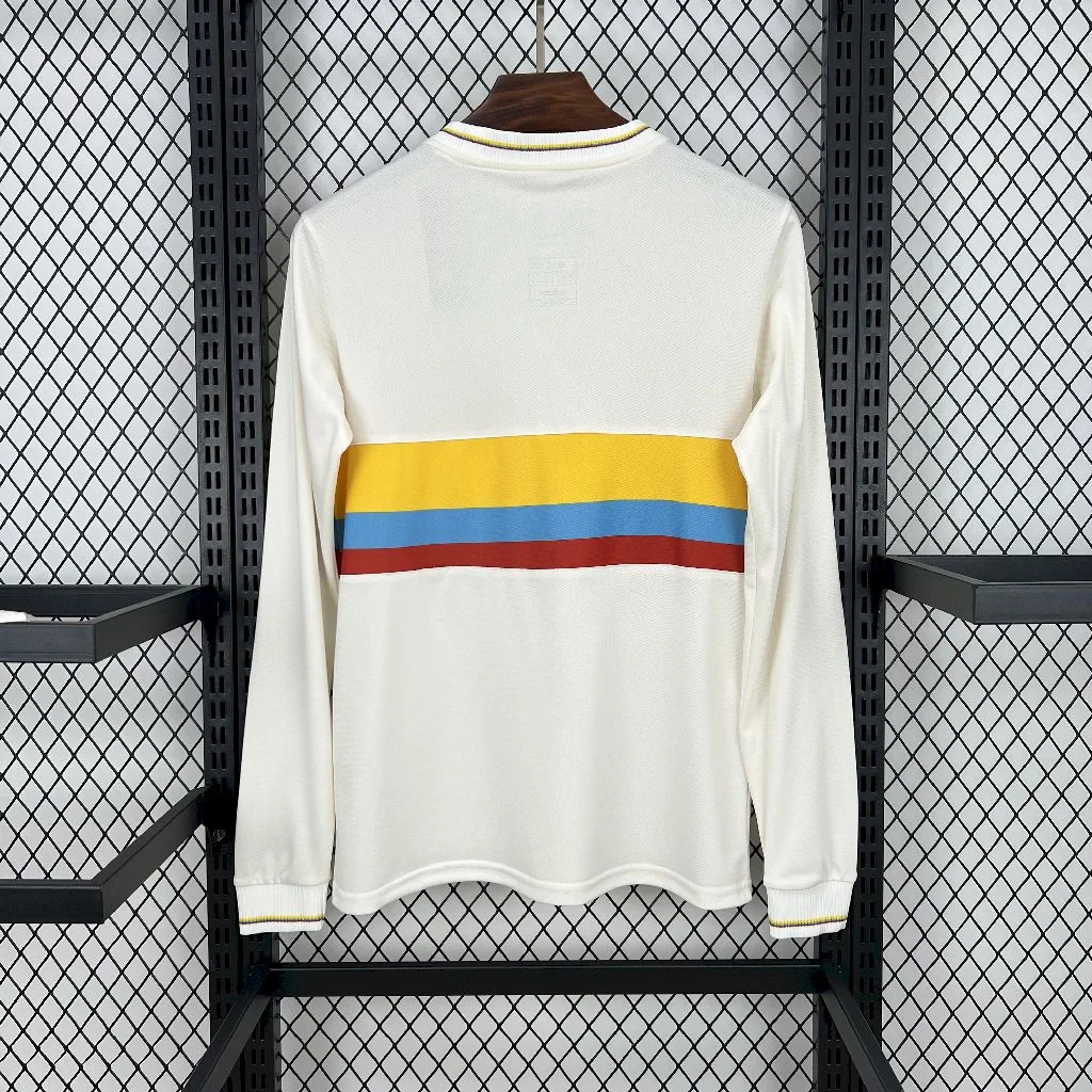 Colombia 2024 100th Anniversary Long Sleeves Jersey - Fans Version - UnitedFutballJersey