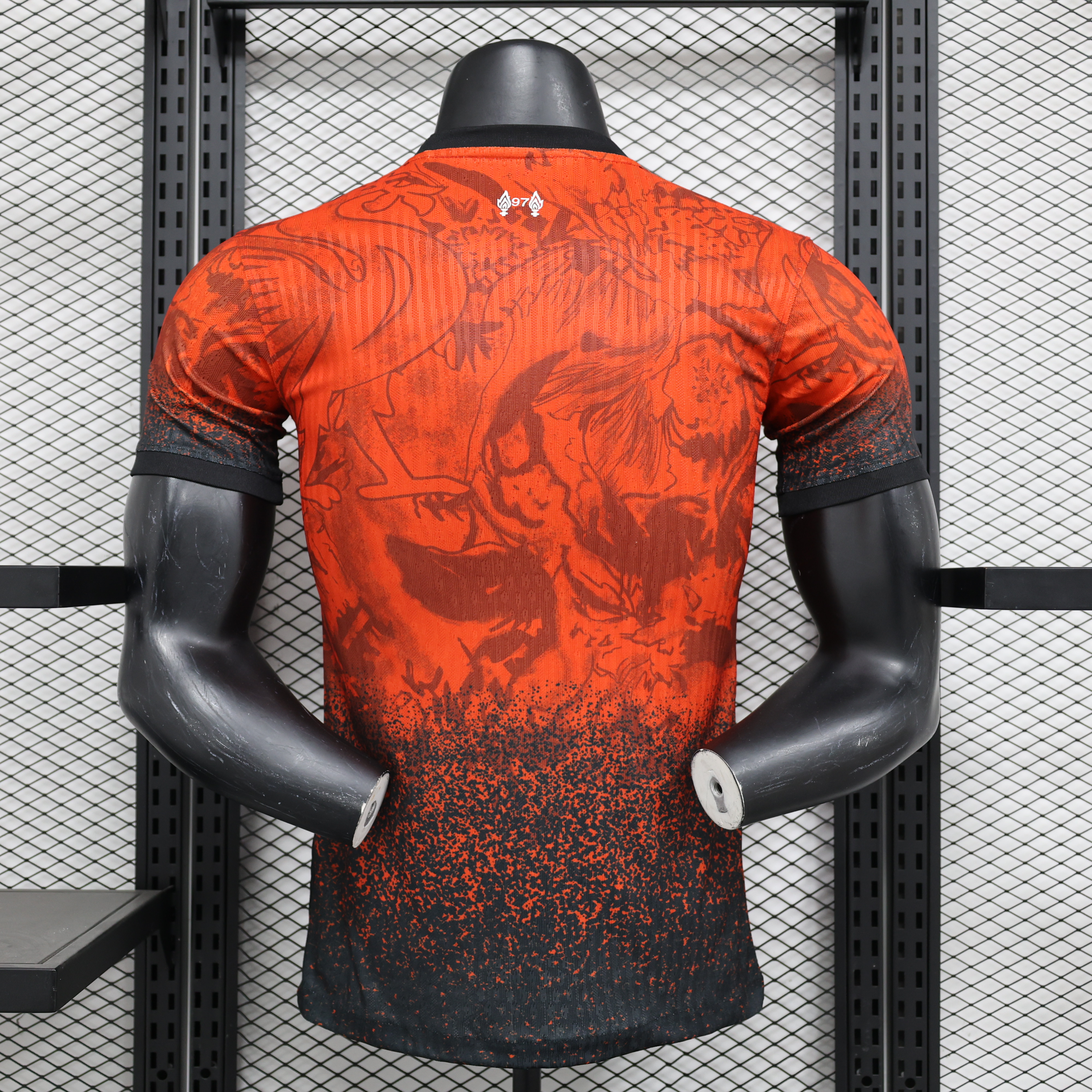 Liver.pool 24-25 Red and Black Liver Bird Jersey - Player Version - UnitedFutballJersey