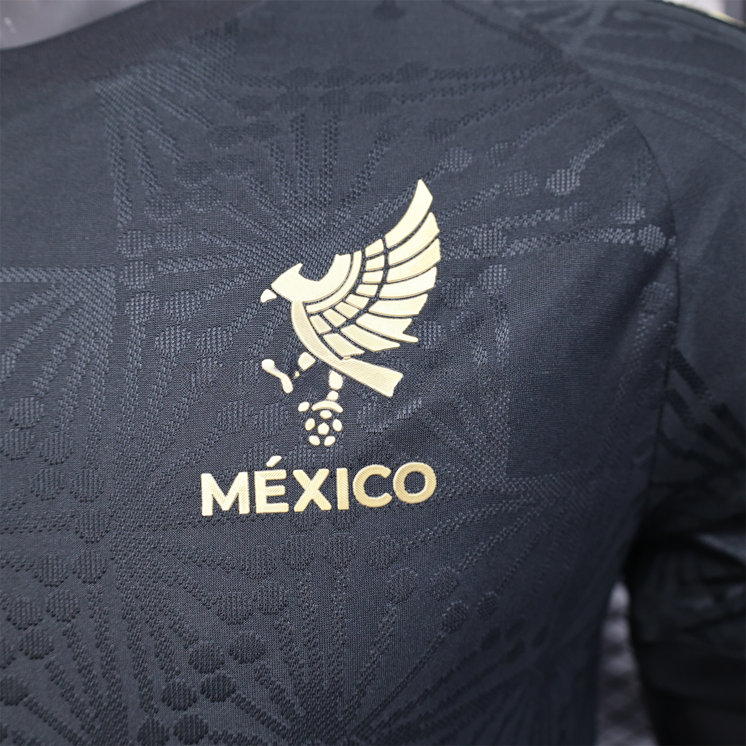 Mexico 2025 Gold Cup Black Special Edition Jersey - Player Version - UnitedFutballJersey