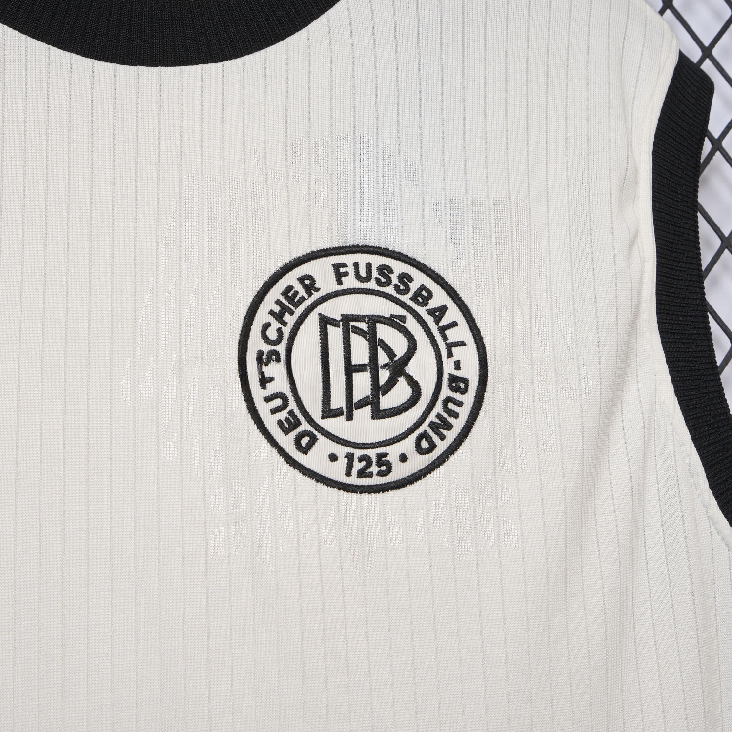 Germany 2025 125-Year Anniversary Commemorative Edition White Vest - Fans Version - UnitedFutballJersey