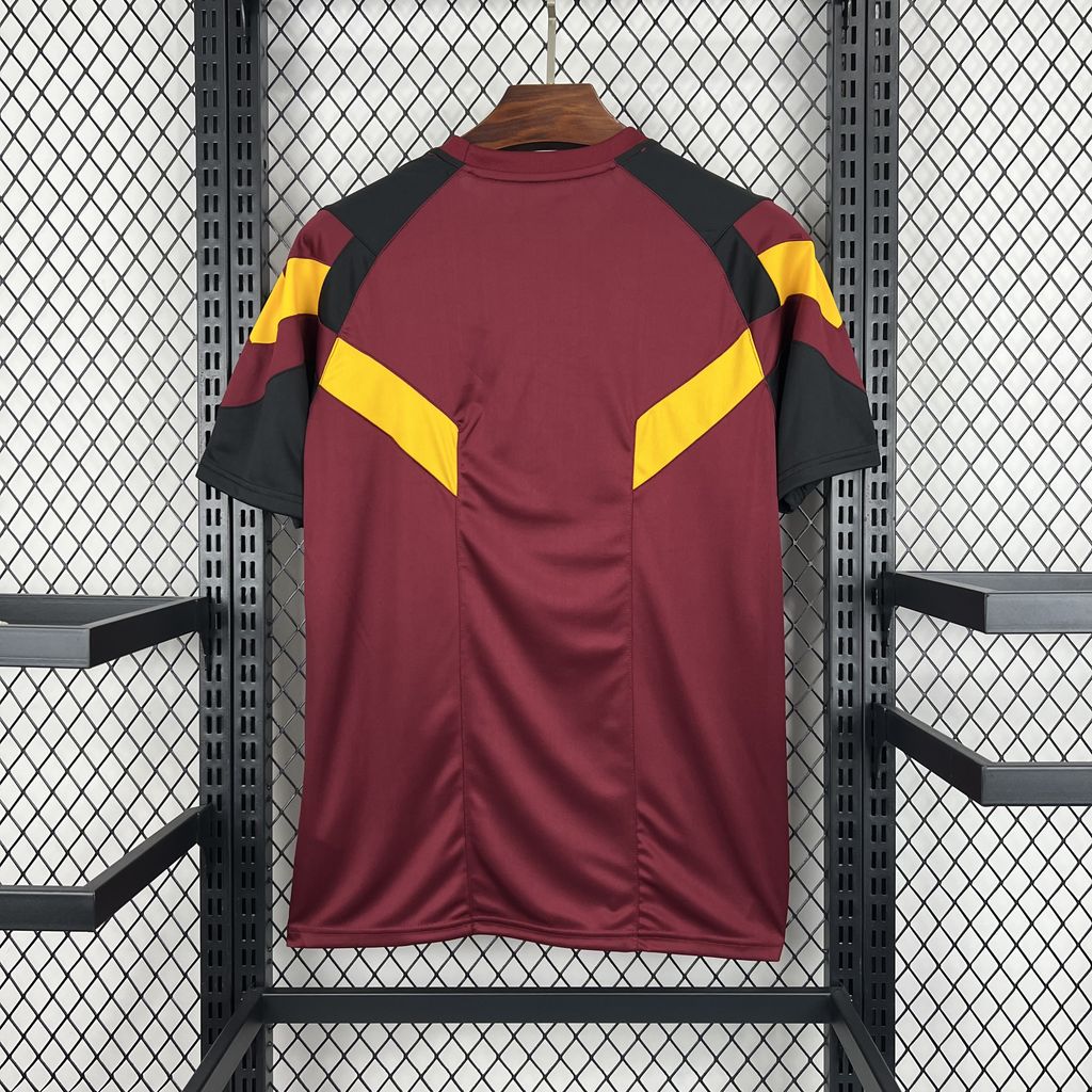 AS Roma 24-25 Originals LFSTLR T-Shirt - Deep Red - UnitedFutballJersey