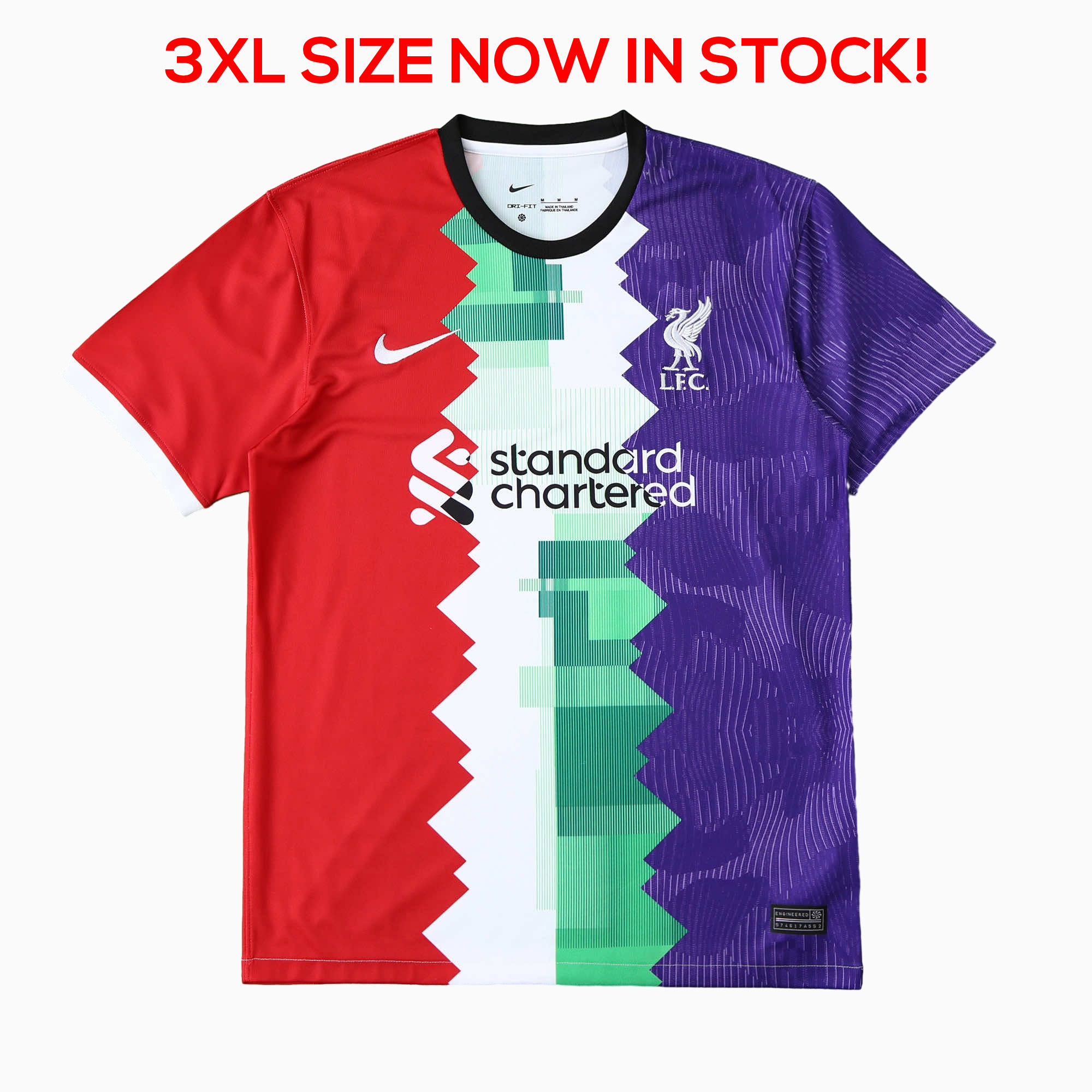 Liver.pool 23-24 Tricolor Special Edition Jersey - Fans Version - UnitedFutballJersey