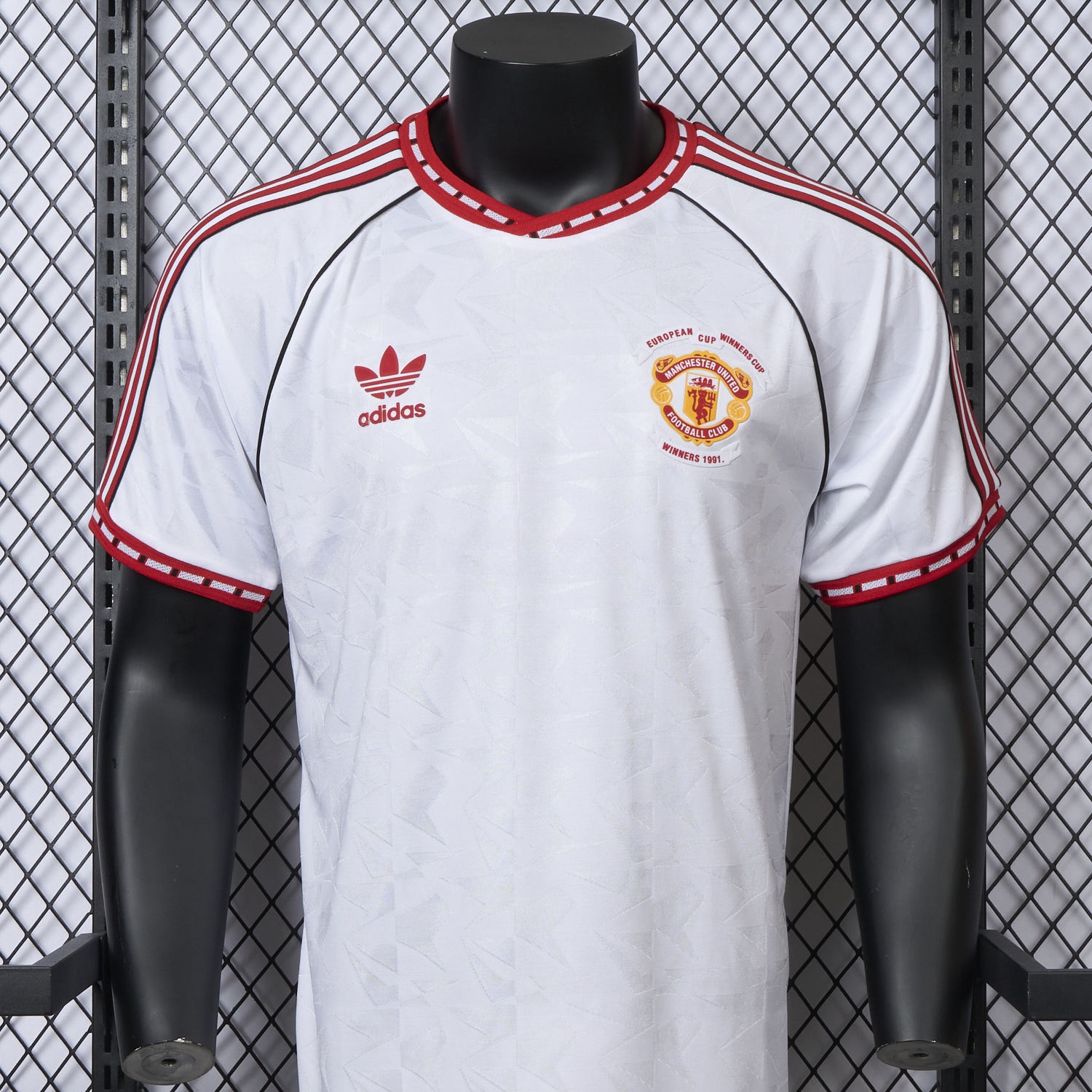 Retro Manchester United 1991 Third Remake Jersey - European Cup Winners' Cup Winners - Player Version - UnitedFutballJersey