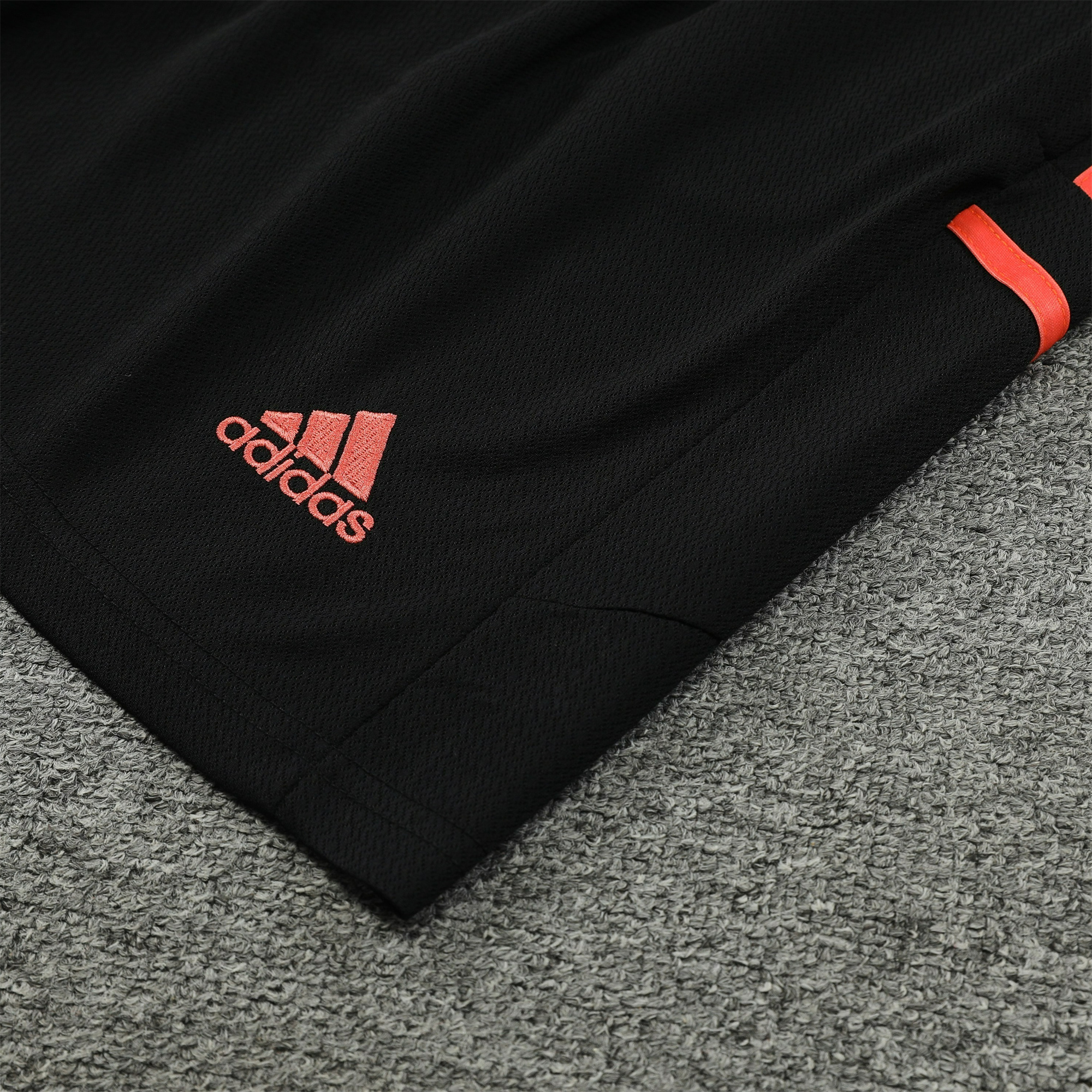 Arsenal 23-24 Short-Sleeve Training Set - Black & Orange - UnitedFutballJersey
