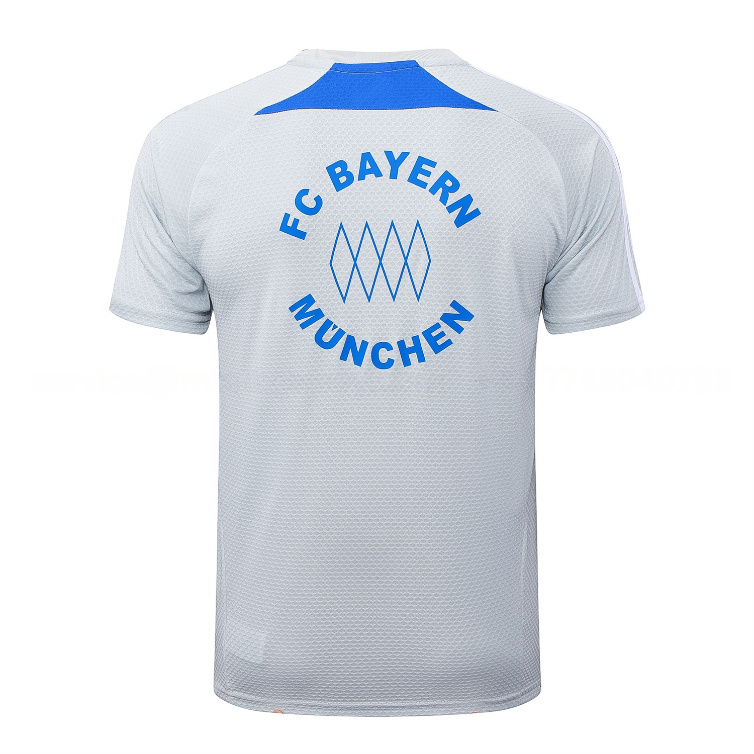 Bayern Munich 25-26 Short-Sleeve Training Set - Grey Throwback Top & Shorts - UnitedFutballJersey