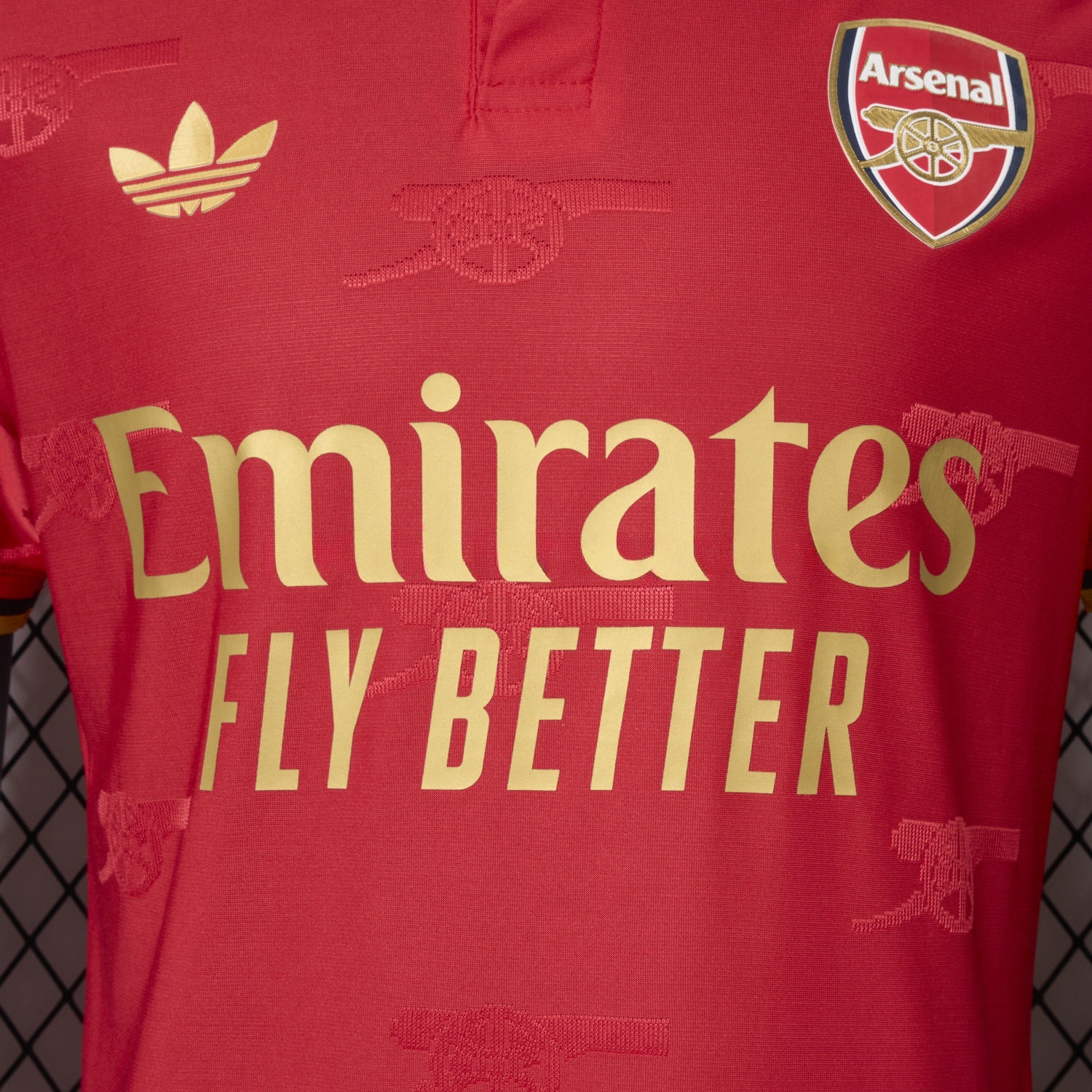 Arsenal 25-26 Red POLO Special Edition Jersey - Player Version - UnitedFutballJersey