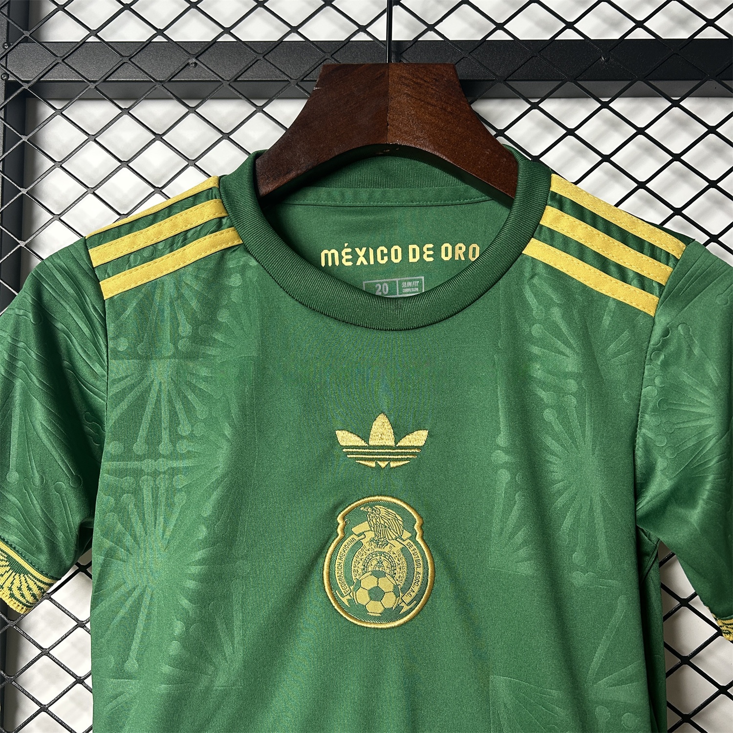 Mexico 2025 Gold Cup Green Kids Kit - UnitedFutballJersey