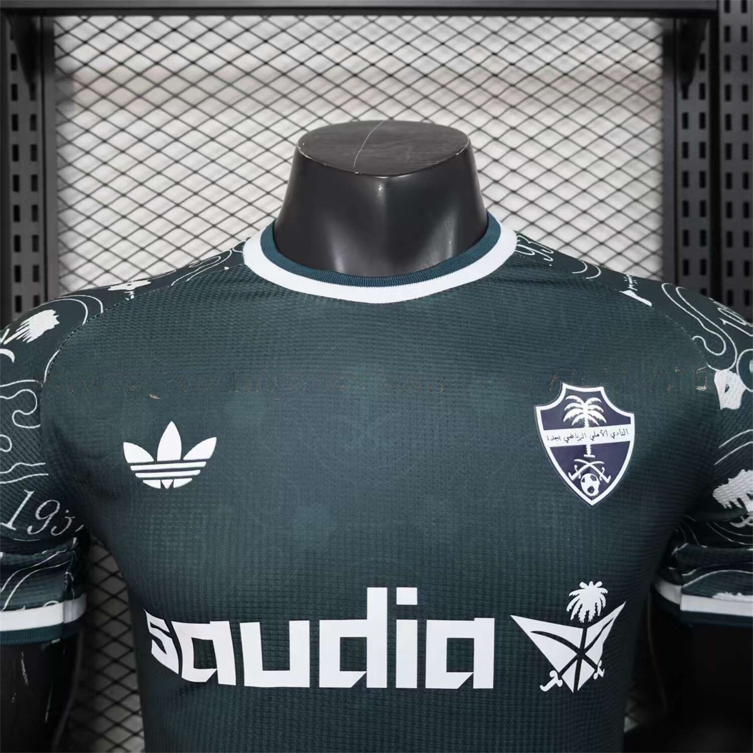 Al-Ahli SFC Jeddah Nationals 25-26 Green Special Edition Jersey - Player Version - UnitedFutballJersey