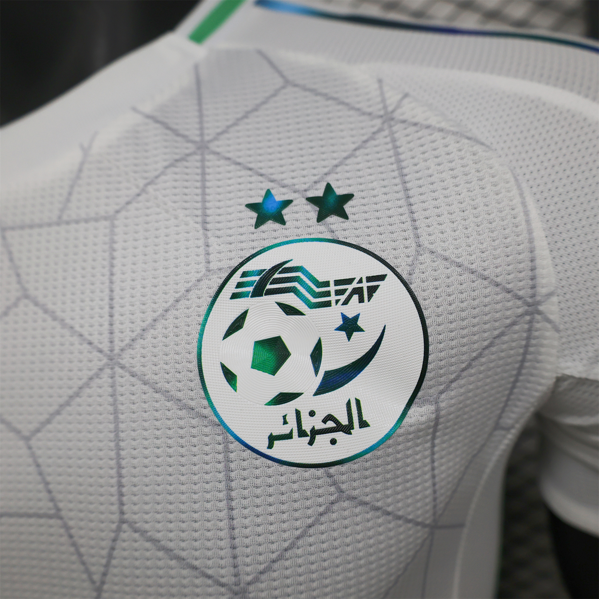 Algeria 2024-25 White Special Edition Jersey - Player Version - UnitedFutballJersey