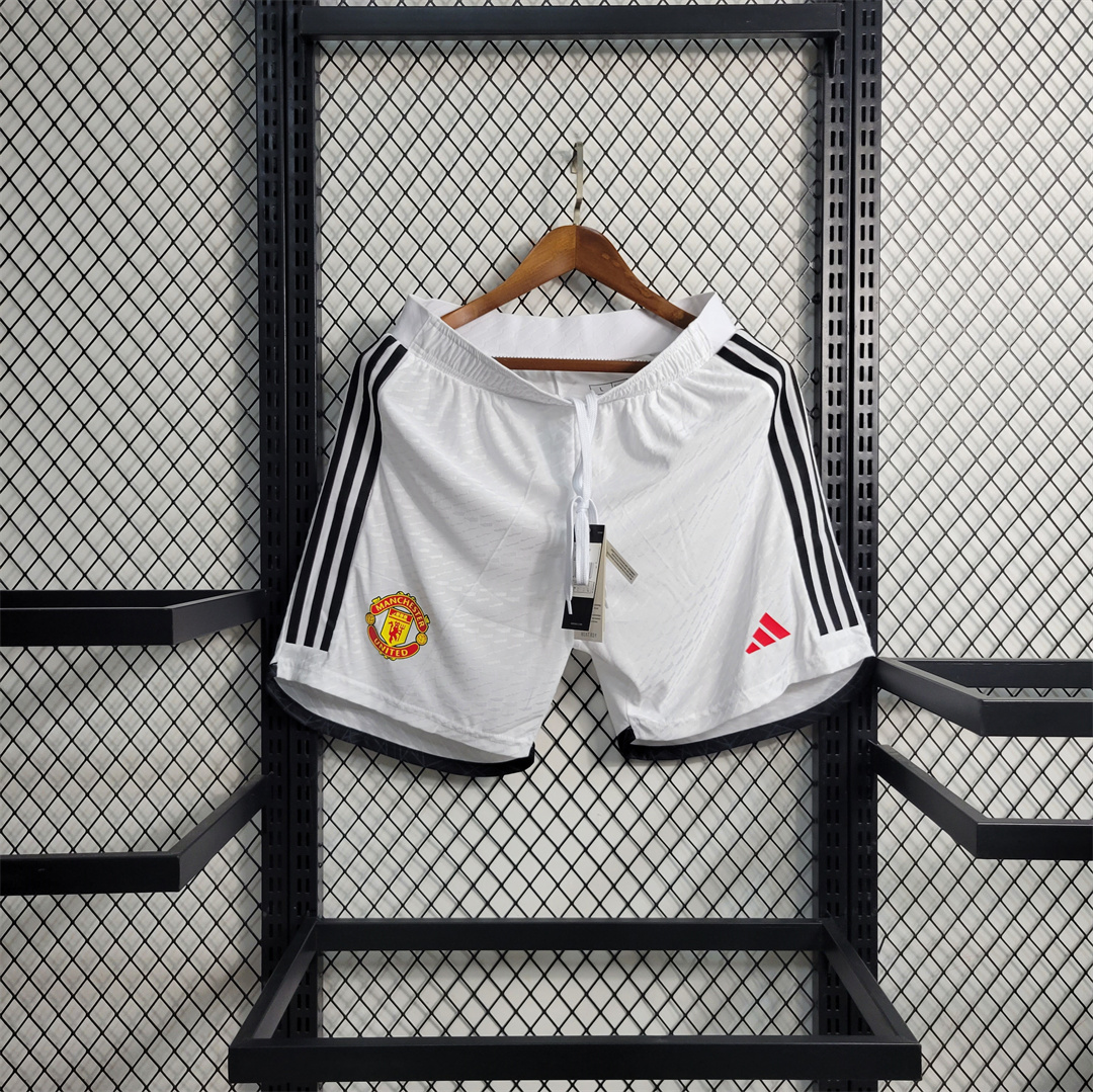 Manchester United 23-24 Home Shorts - Player Version - UnitedFutballJersey