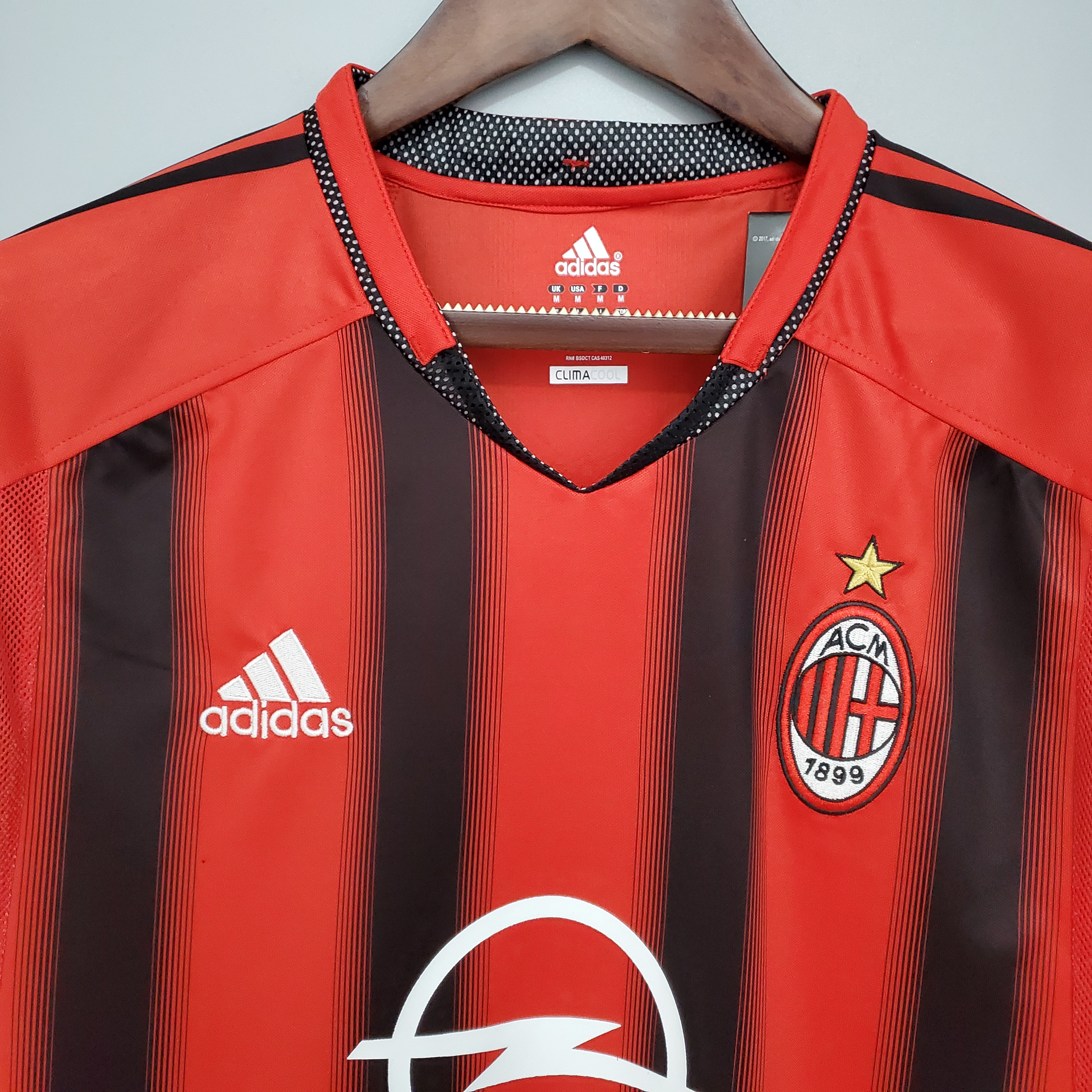 Retro AC Milan 04-05 Home Stadium Jersey - UnitedFutballJersey