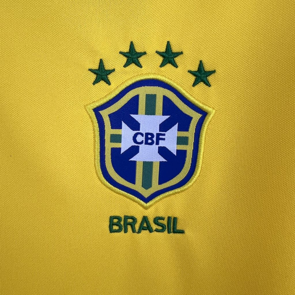 Retro Brazil 1997 Home Jersey - UnitedFutballJersey