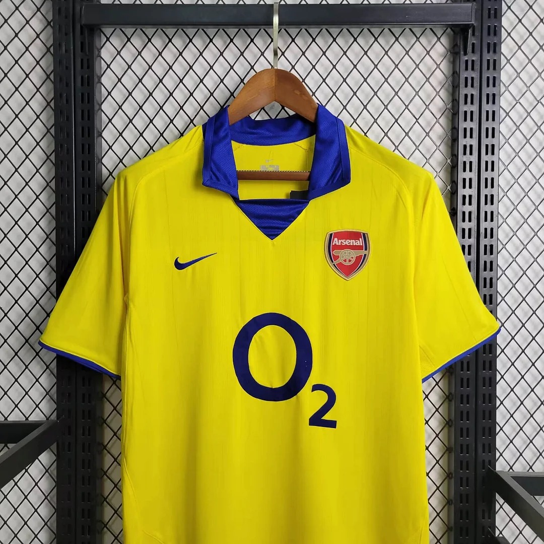 Retro Arsenal 2003-05 Away Stadium Jersey - UnitedFutballJersey