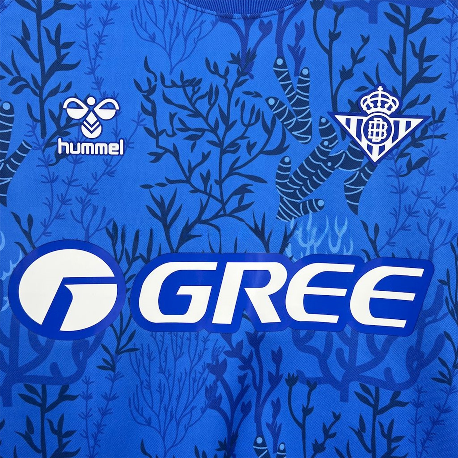 Real Betis 24-25 Blue GK Sustainability Jersey - Fans Version - UnitedFutballJersey
