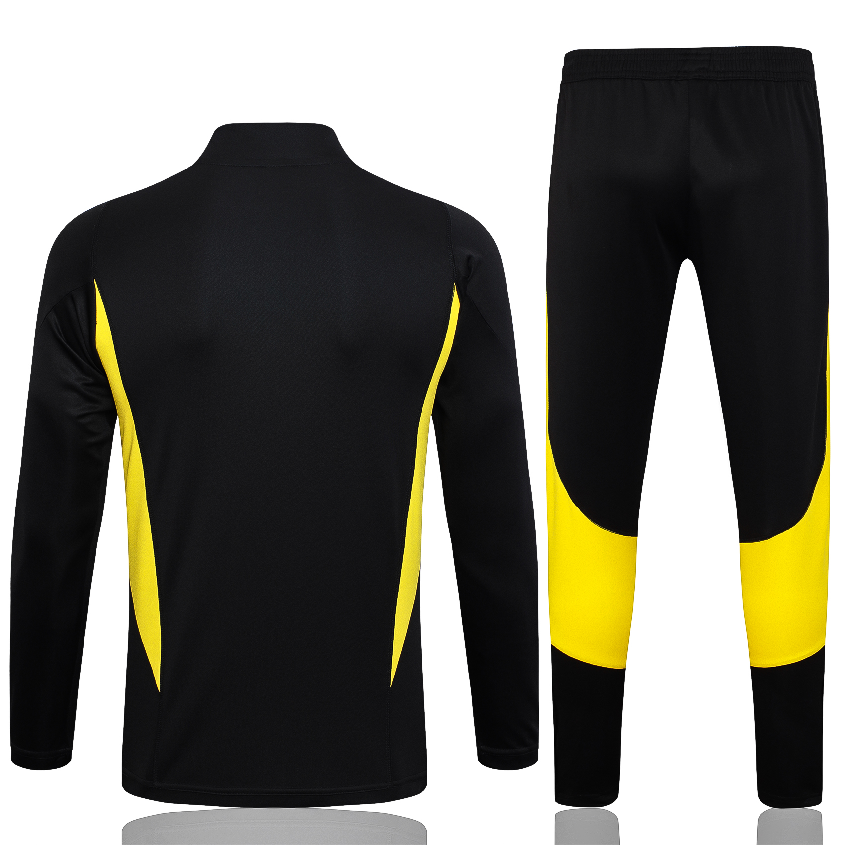 Juventus 23-24 Kids Long Sleeve Training Set Black - UnitedFutballJersey