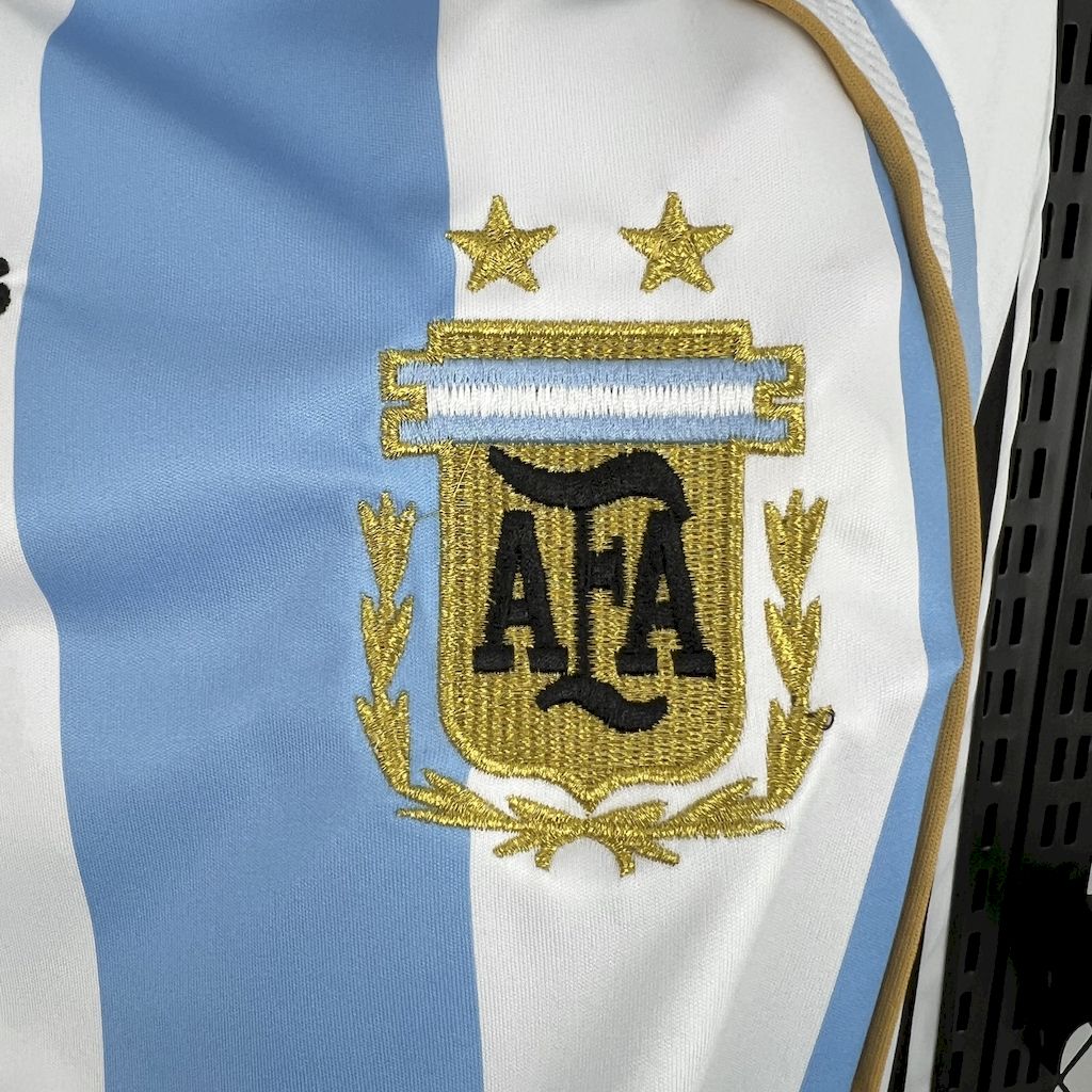 Retro Argentina 2006 Home Long Sleeves Jersey - UnitedFutballJersey