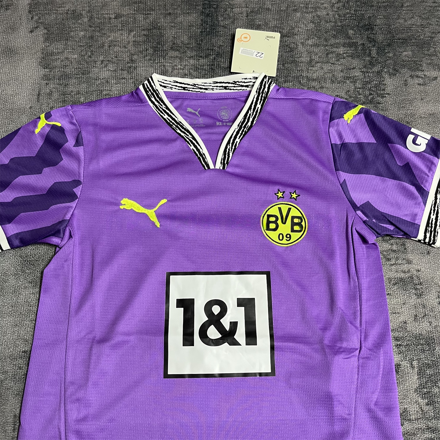 Dortmund 24-25 Purple Goalkeeper Special Edition Kids Kit - UnitedFutballJersey