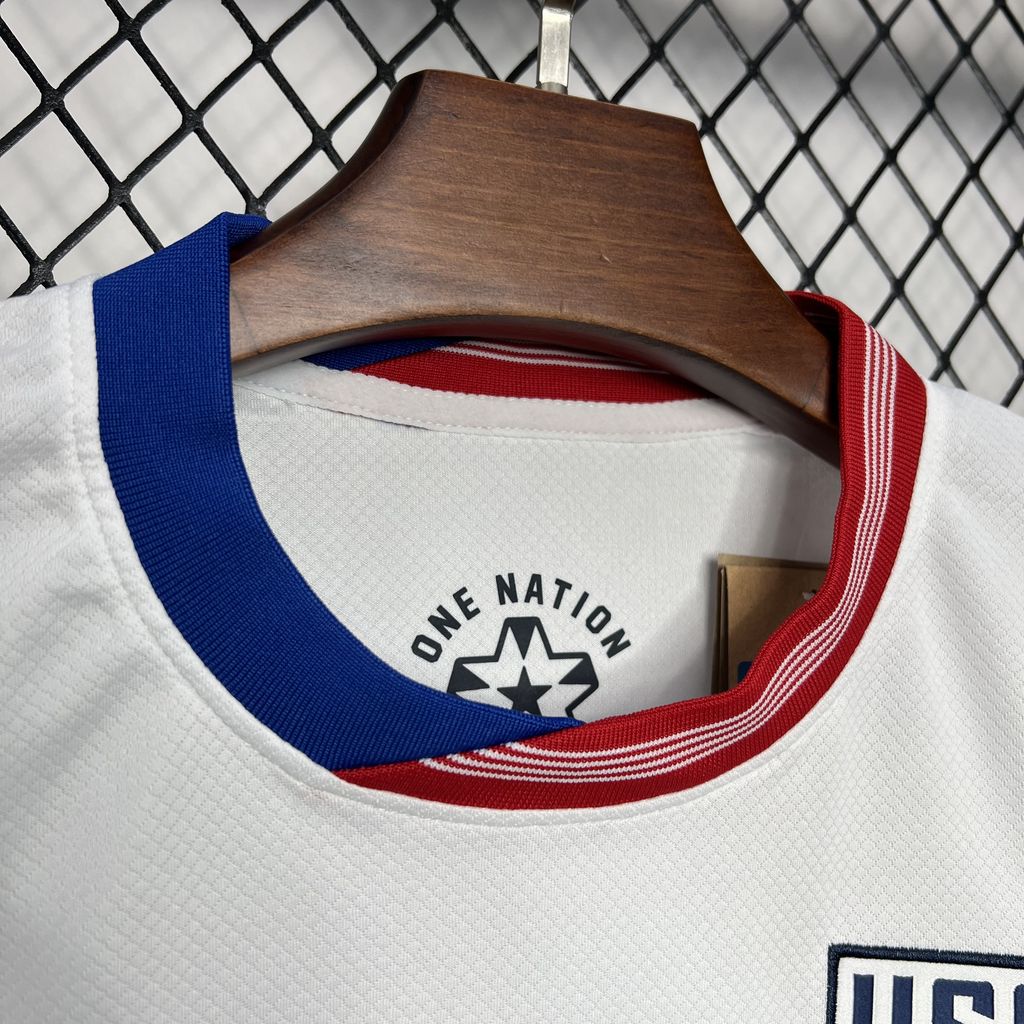 Women's United States USA 2024 Home Stadium Jersey - UnitedFutballJersey