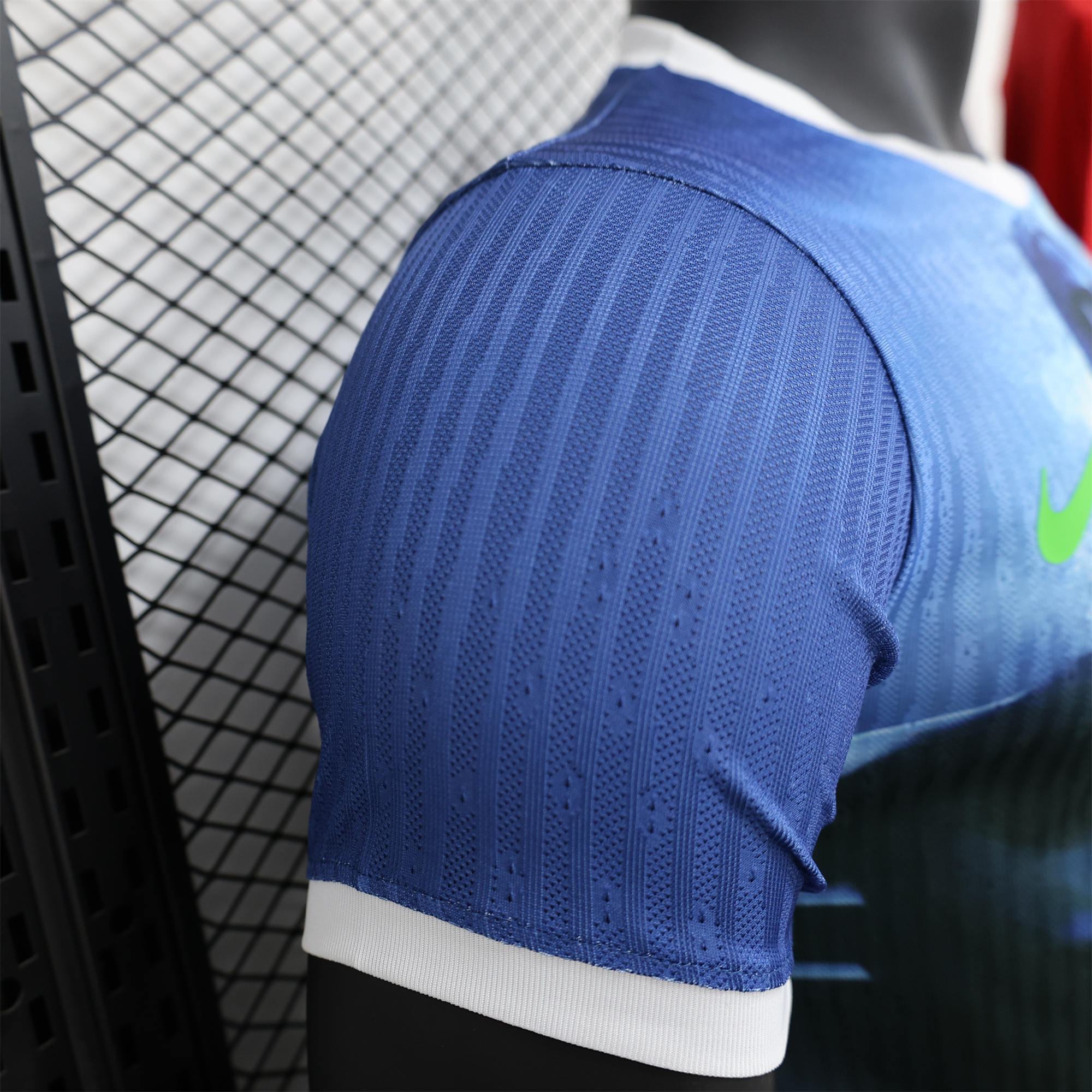 Brazil 2024 Blue Christ the Redeemer Statue Jersey - Player Version - UnitedFutballJersey