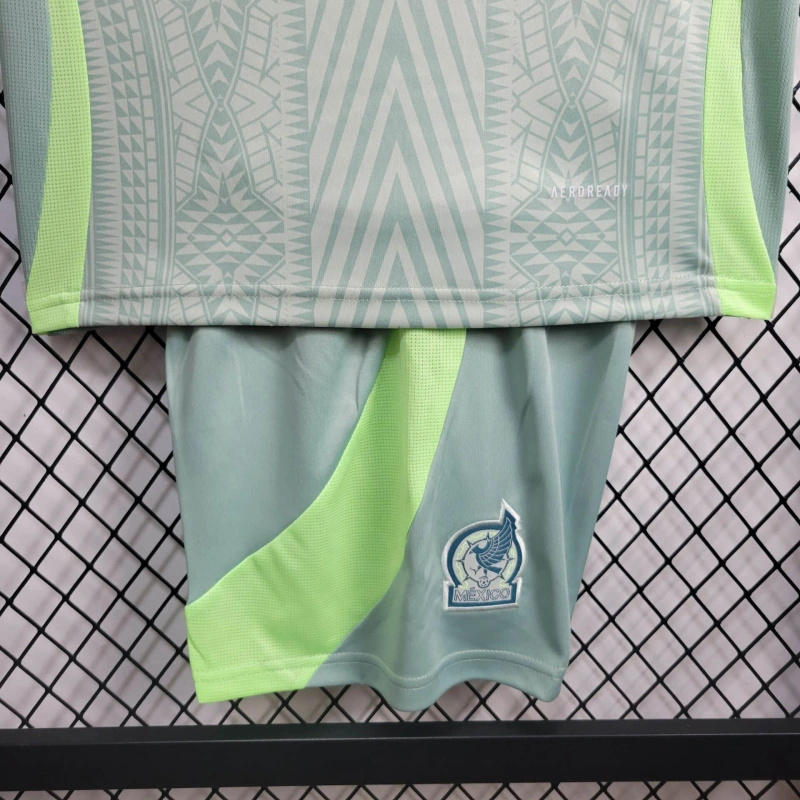 Mexico 2024 Away Stadium Kids Kit - UnitedFutballJersey