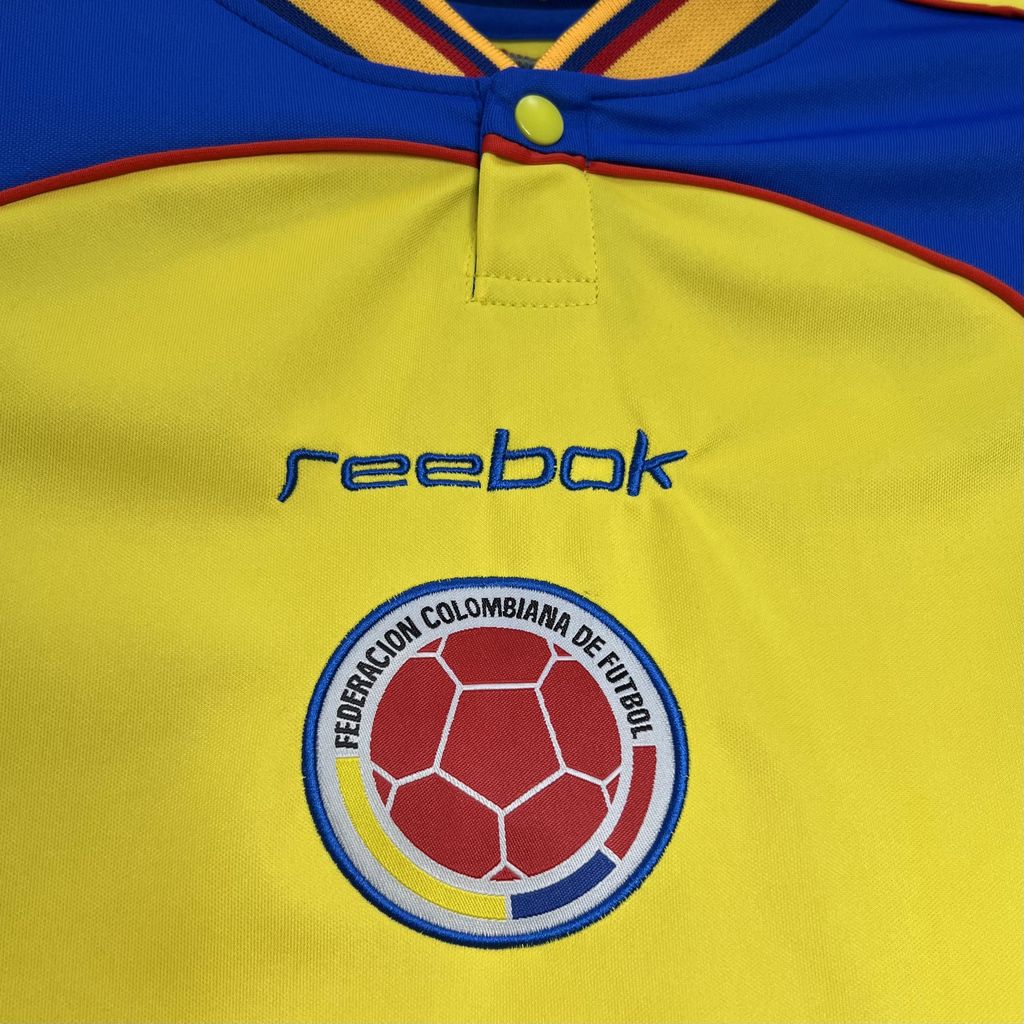 Retro Colombia 2001 Home Jersey - UnitedFutballJersey