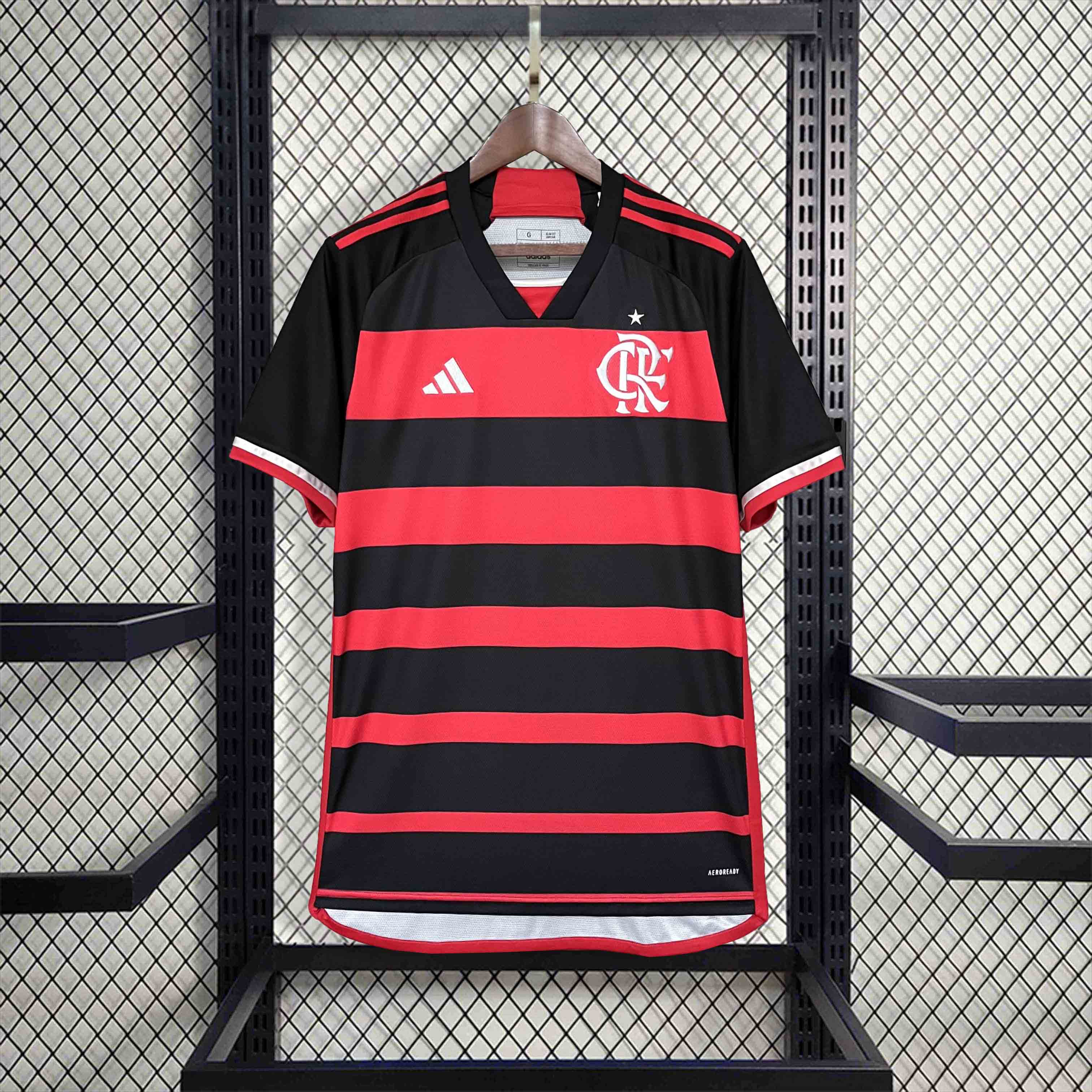 Flamengo 24-25 Home Stadium Jersey - Fans Version - UnitedFutballJersey