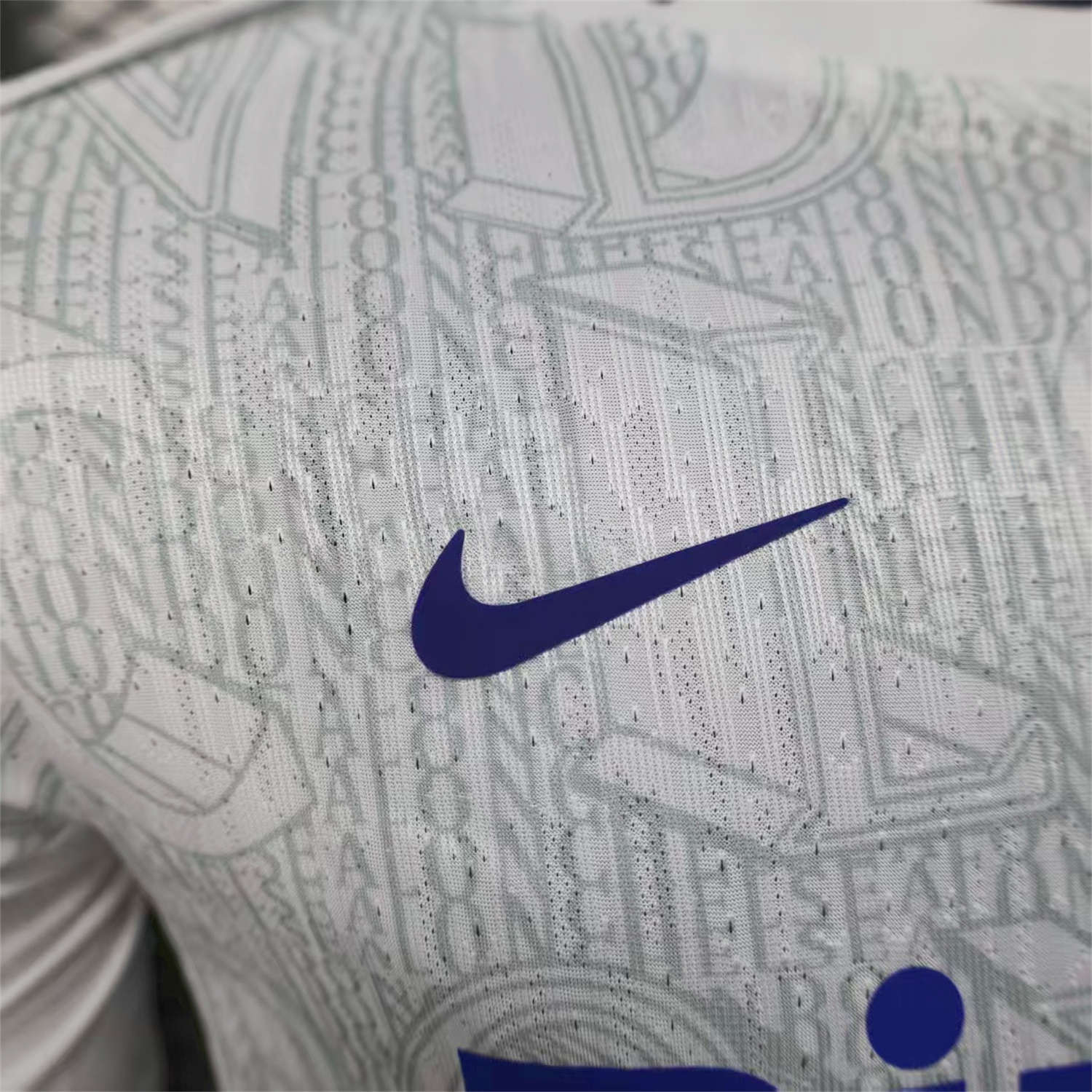 C.H.E.L.S.E.A 25-26 White Pre-Match Training Jersey - Player Version - UnitedFutballJersey