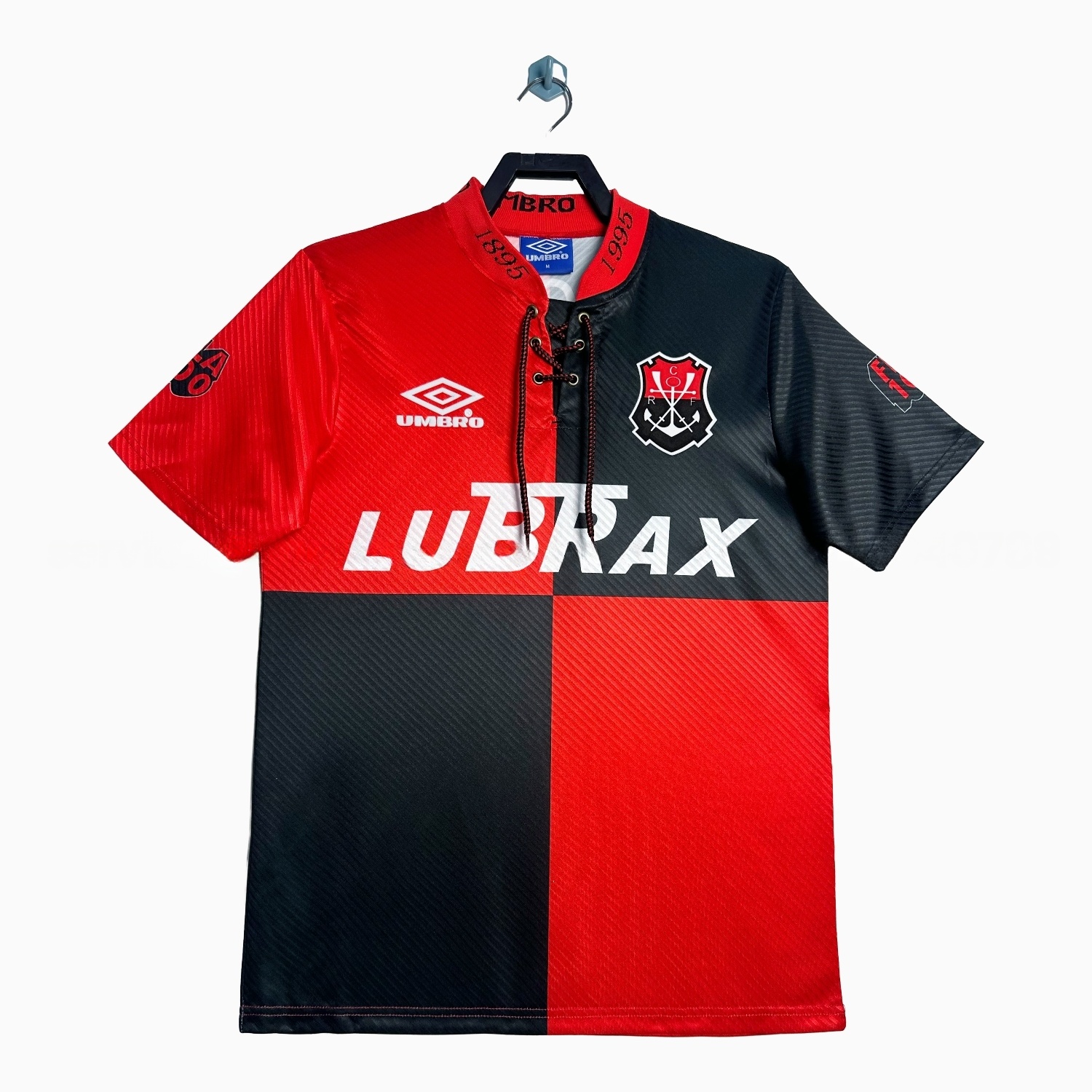 Retro Flamengo 1995 Centenary Anniversary Jersey with Printed Number 100 - UnitedFutballJersey